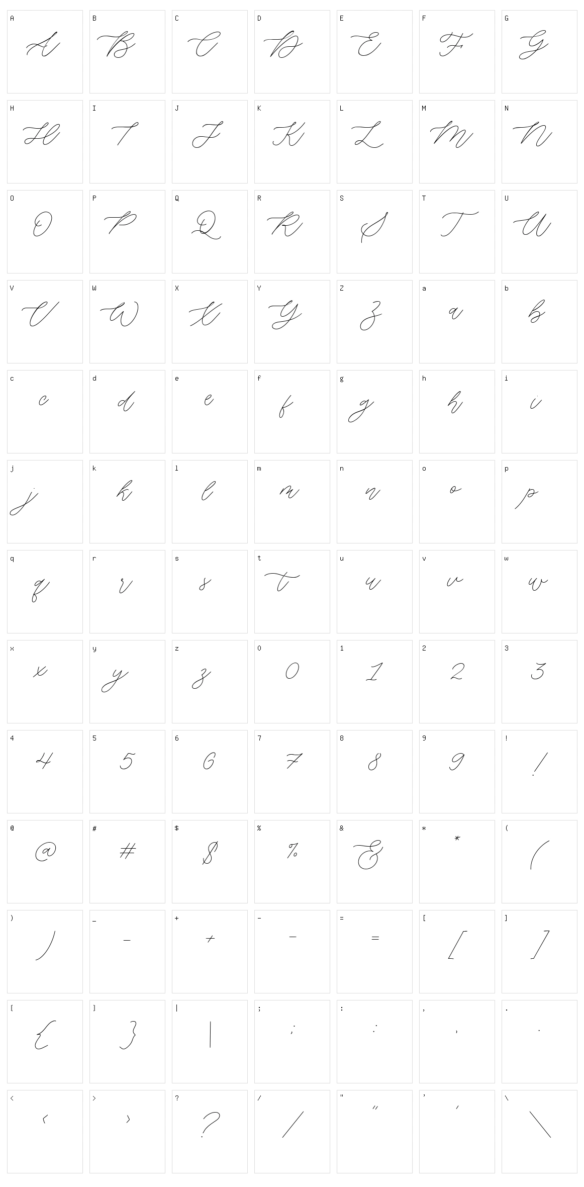 Fairy Lavender Character Set