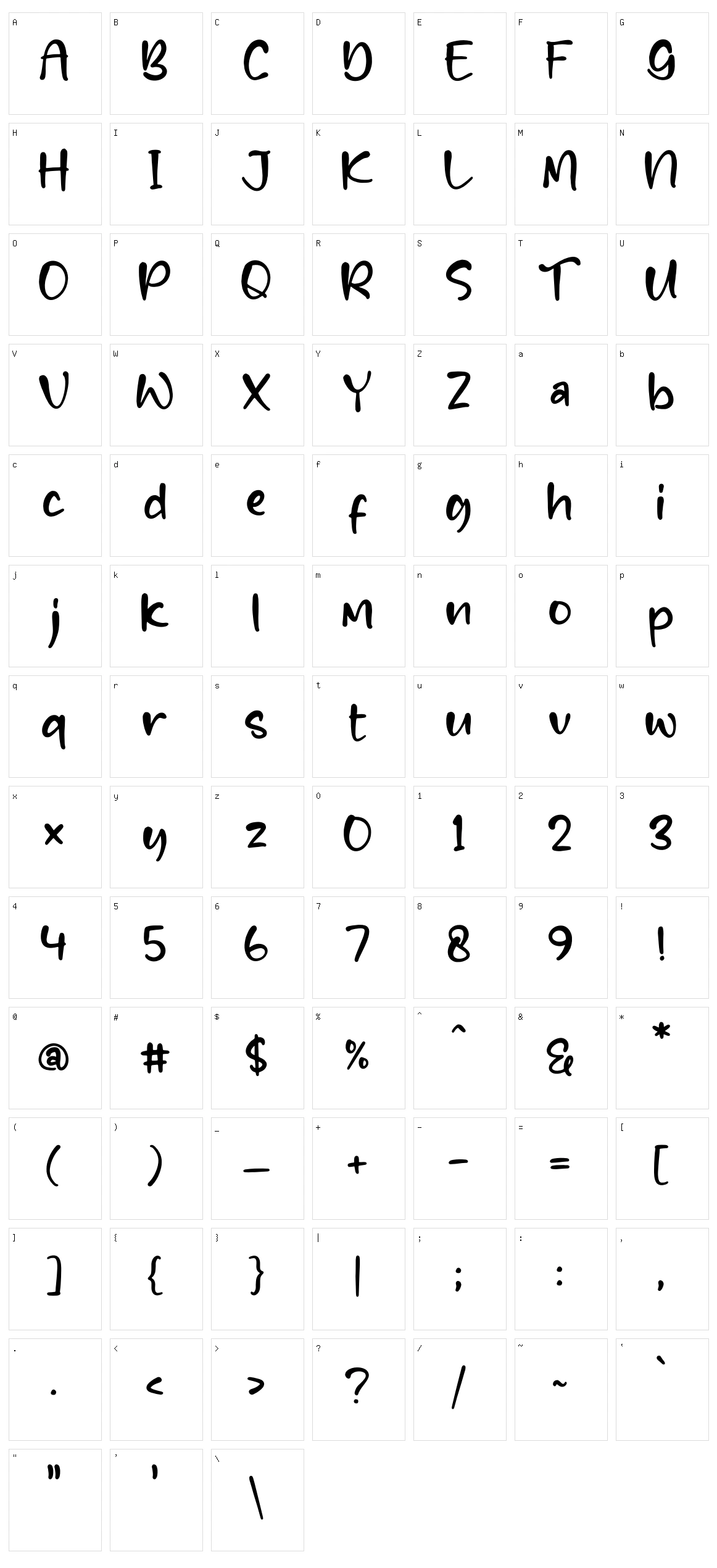 Fortune Cookies Character Set