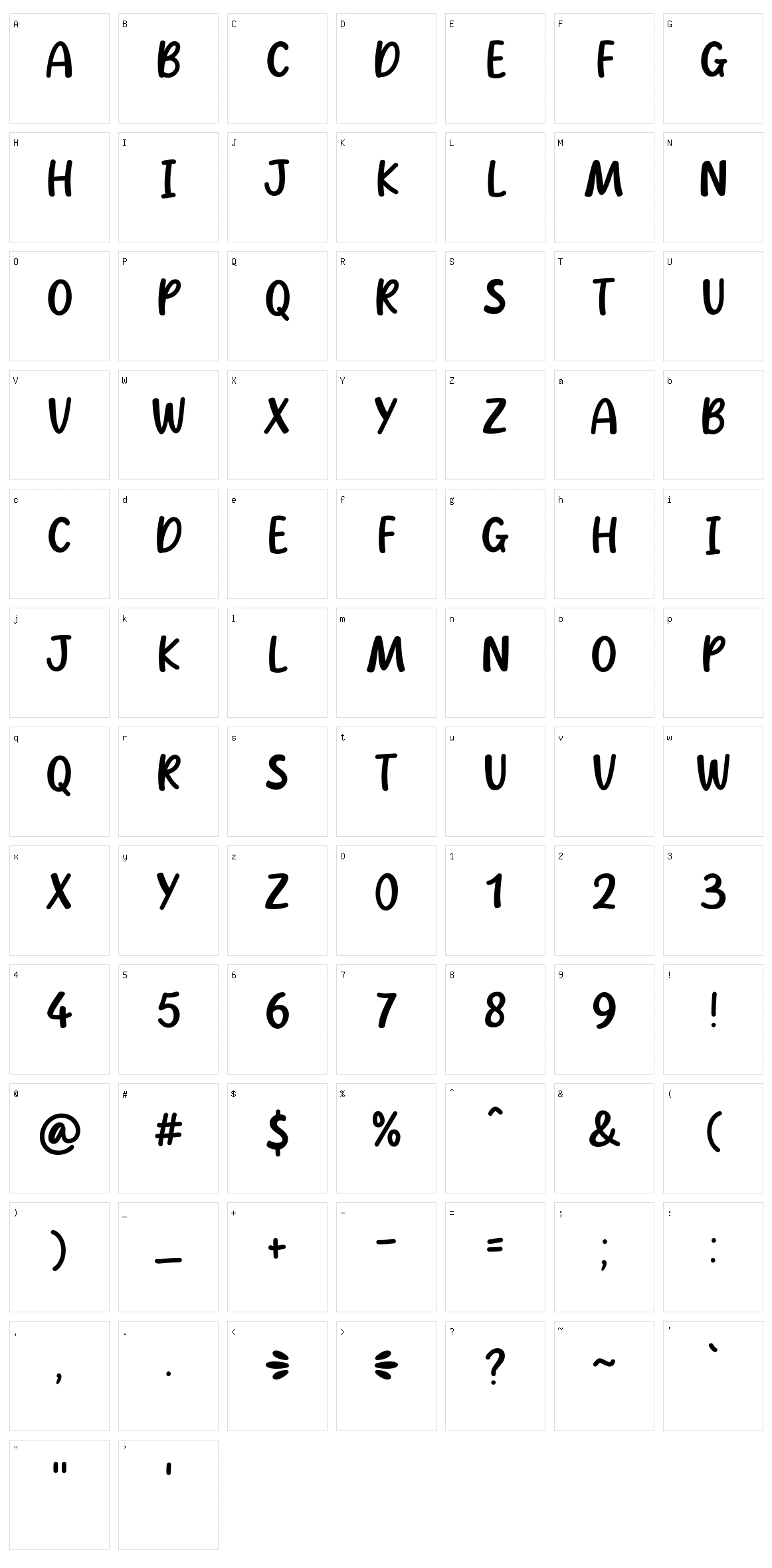 Fried Rice Character Set