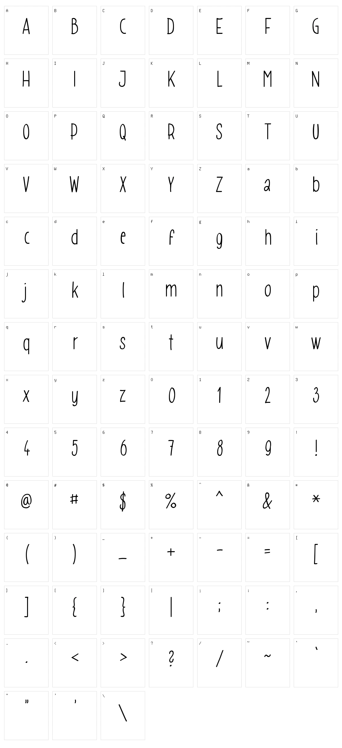 Gomez Strikes Again! Character Set