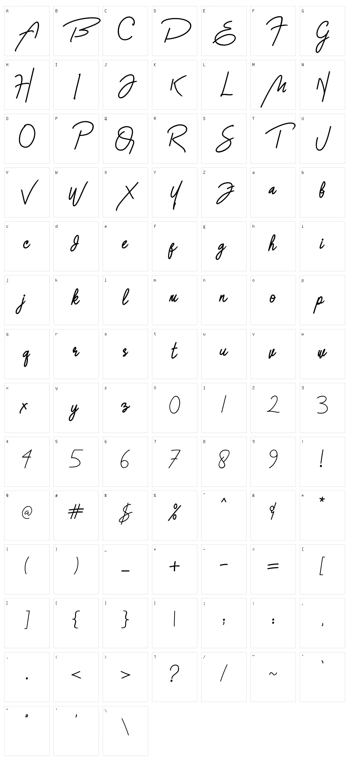 Great Saturday Character Set