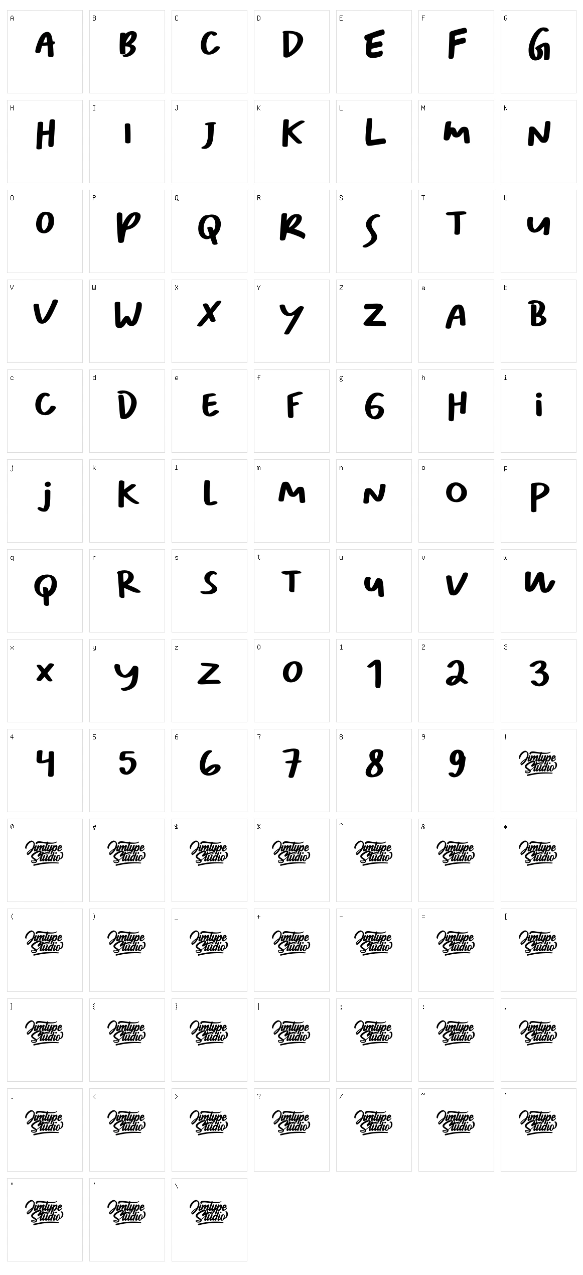 Himalaya Character Set