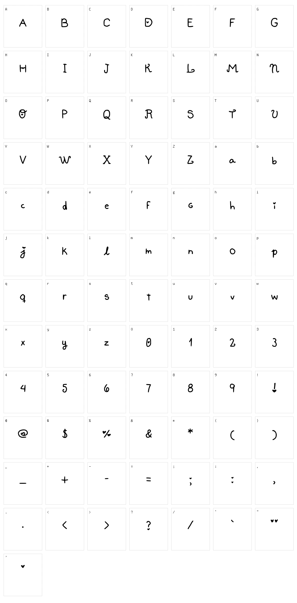 Hobby NeruChan Character Set