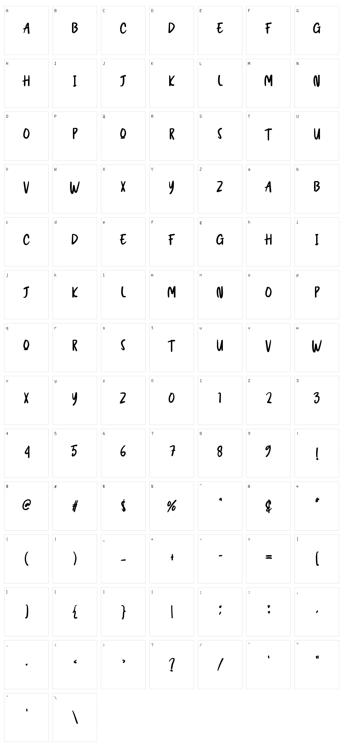 Honey Bee Character Set