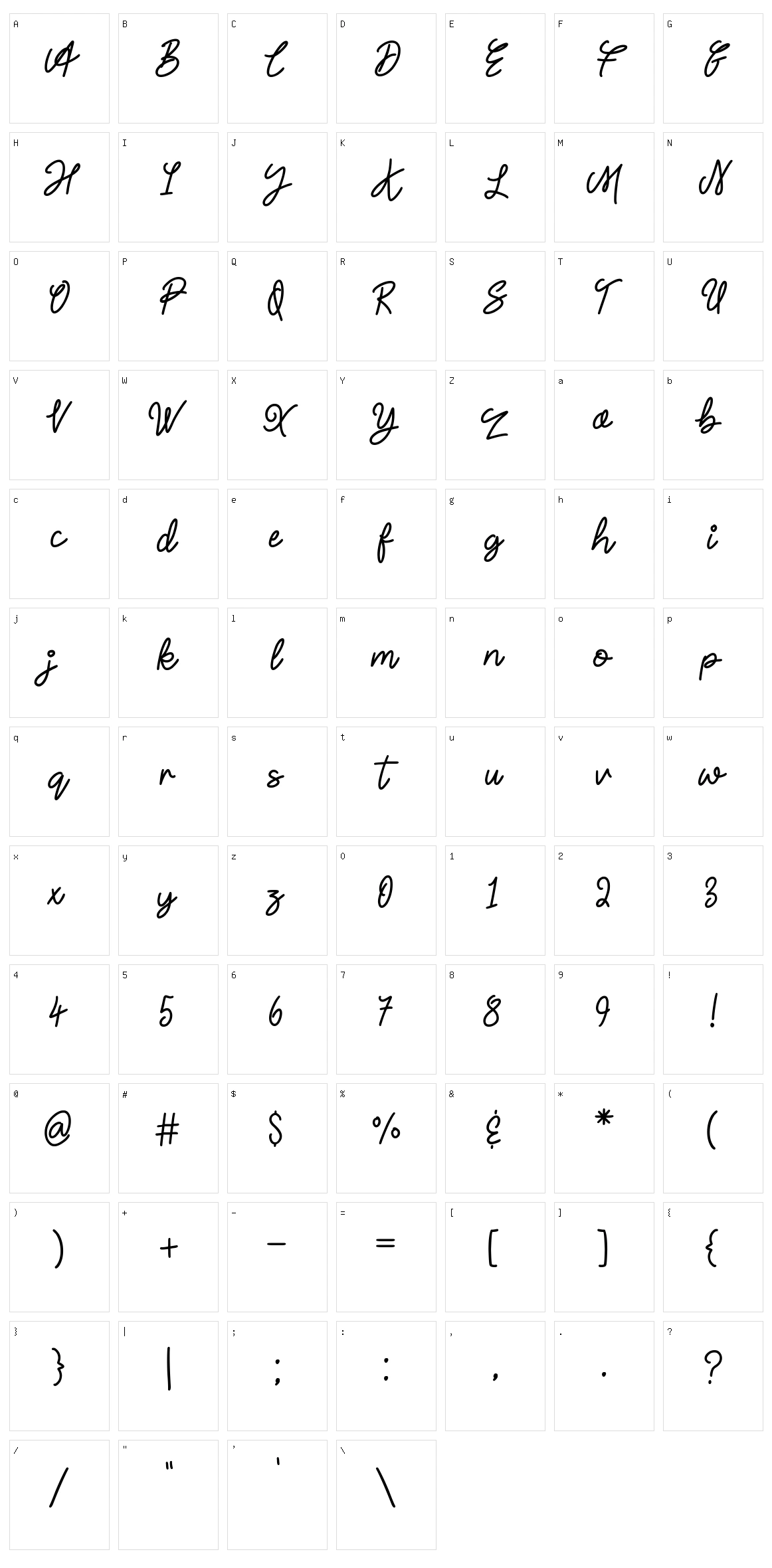 House Party Character Set