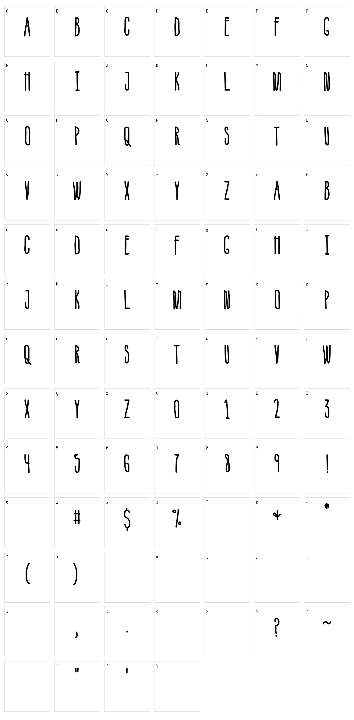 Ice Cream Sandwich Character Set