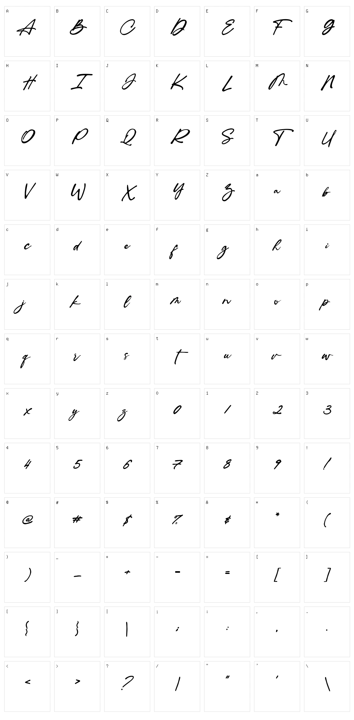 Ingkar Janji Character Set