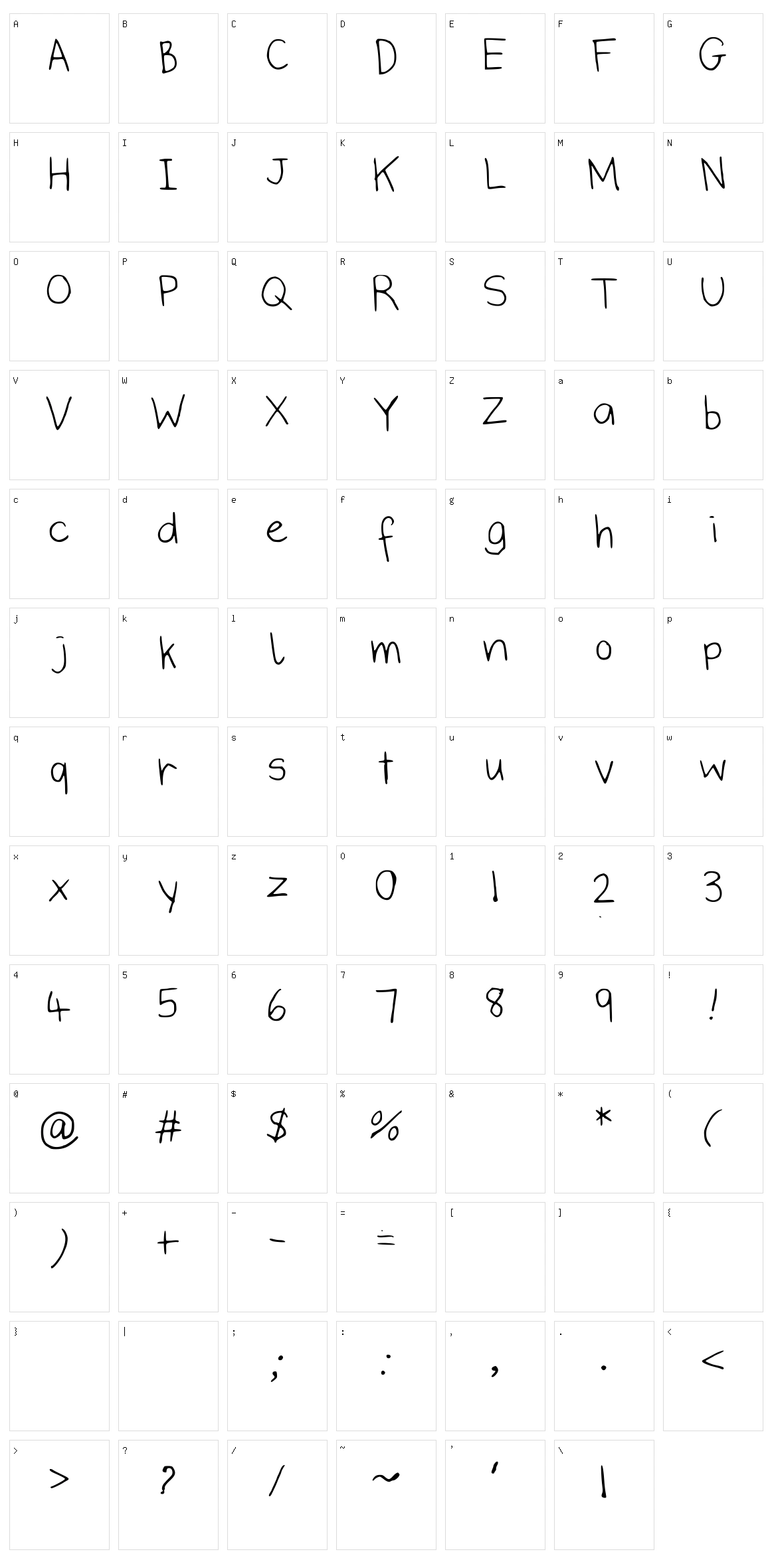 IYS Joke We Made Character Set