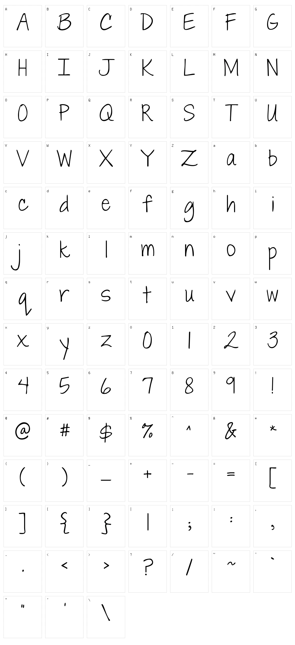 Janda Everyday Casual Character Set