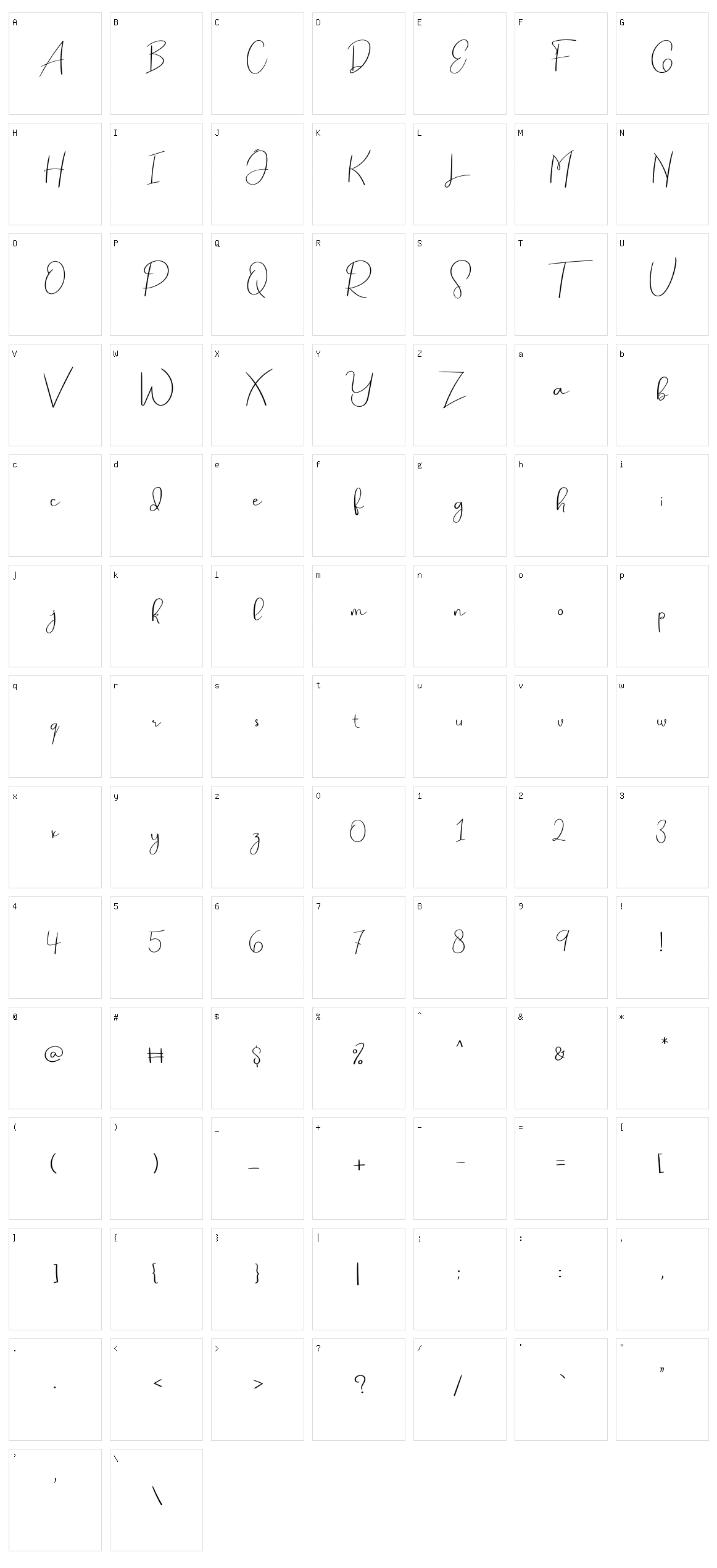 Jumping Character Set