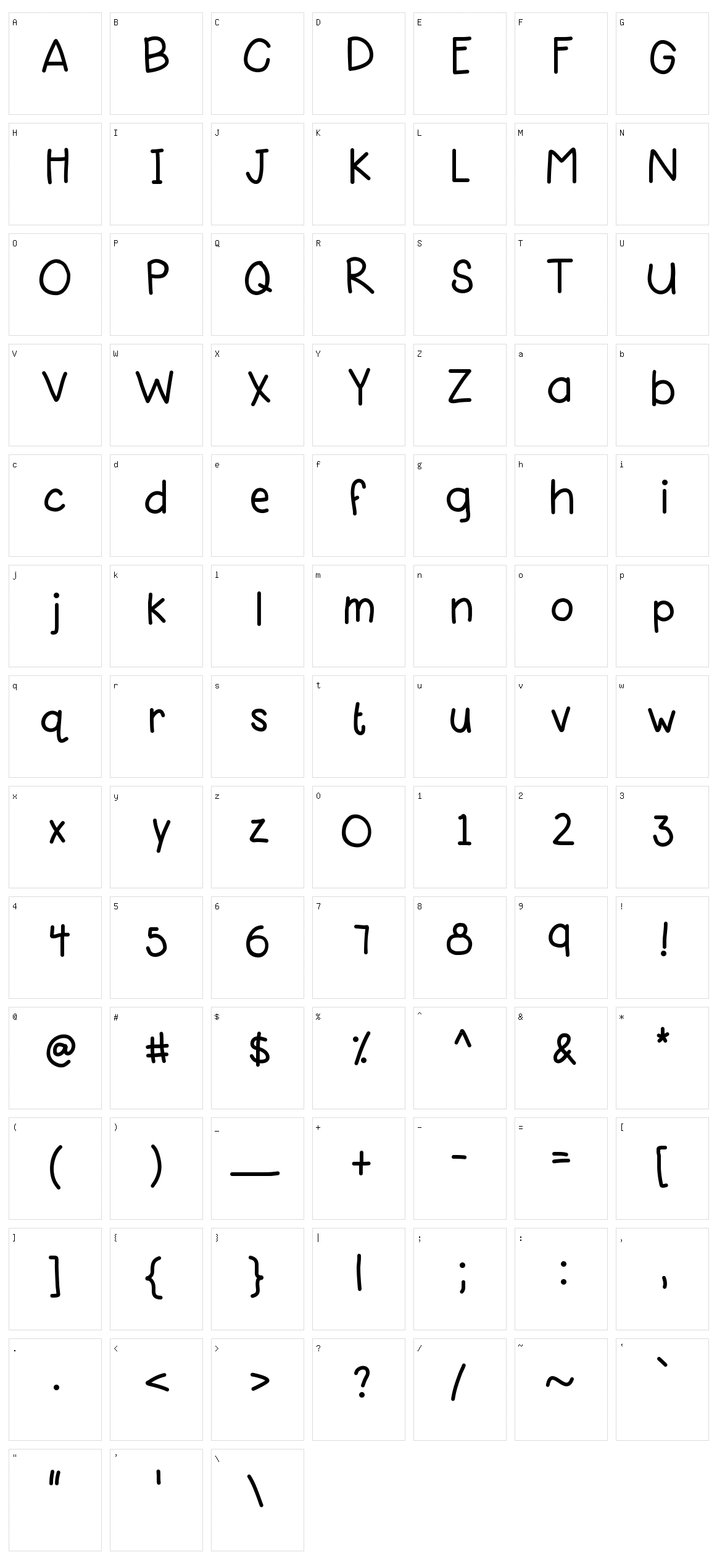 KB Pink Lipgloss Character Set