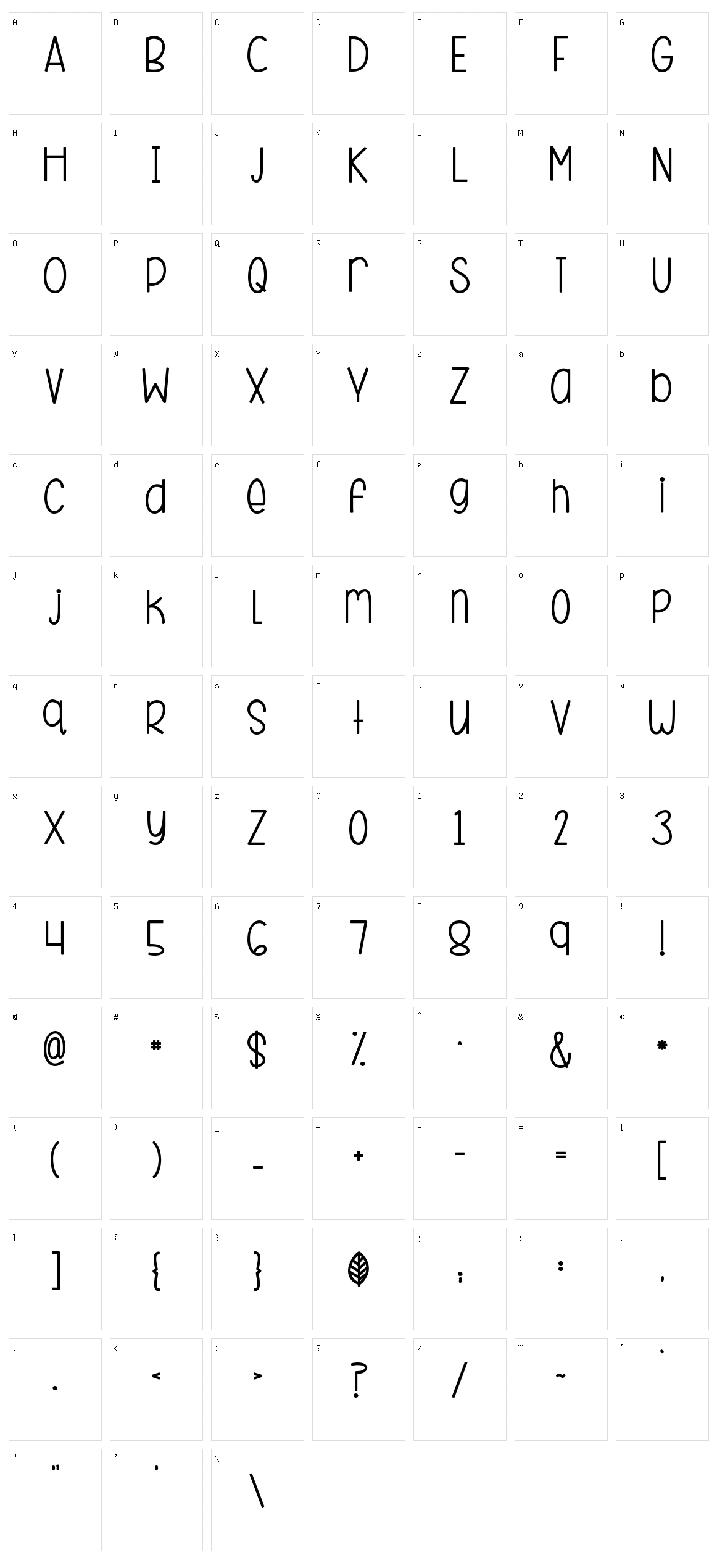 KG Beneath Your Beautiful Character Set