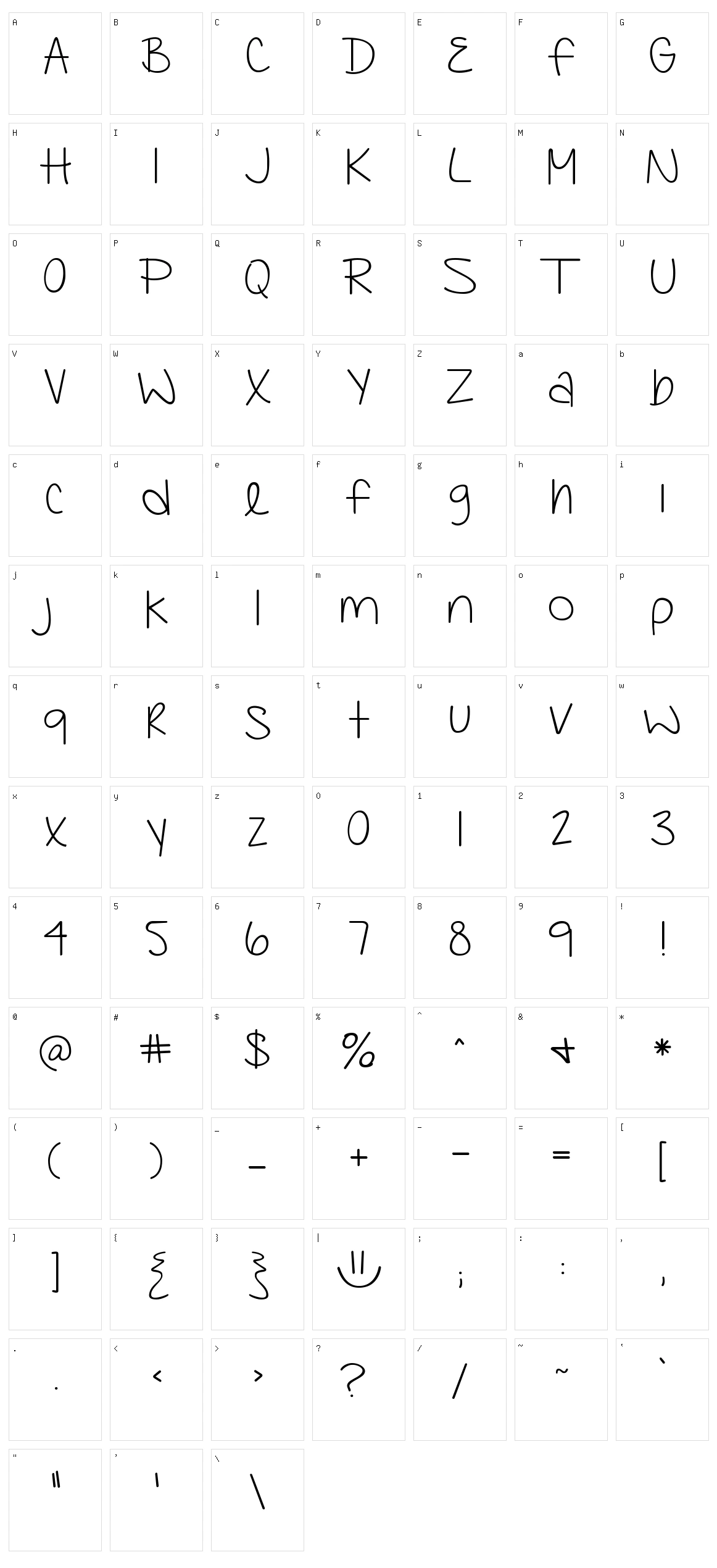 KG Faith Hope and Love Character Set