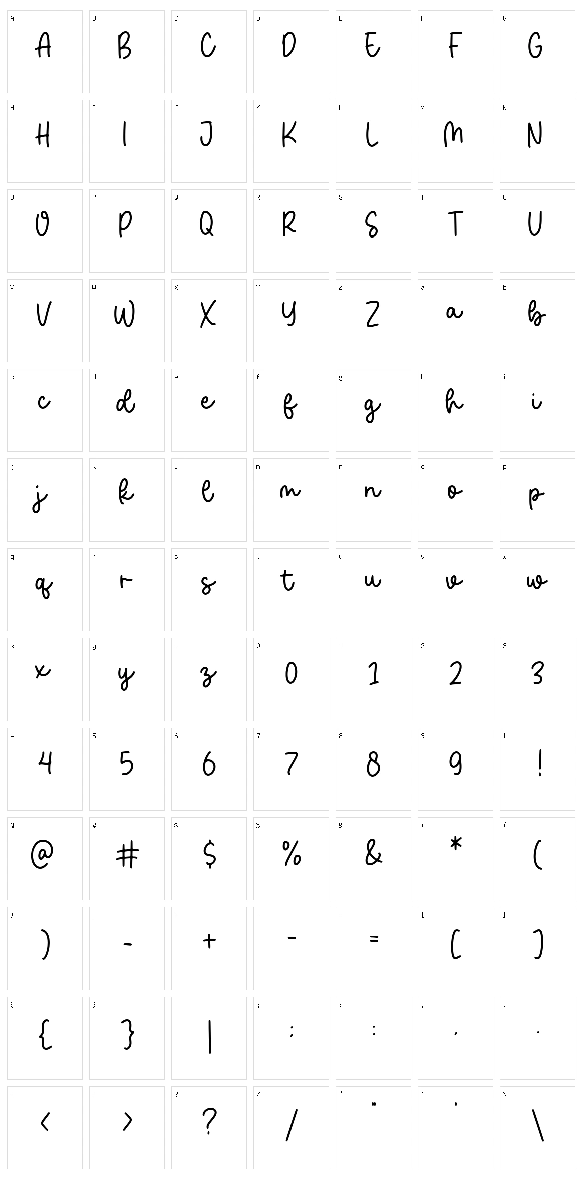 Kind Friend Character Set