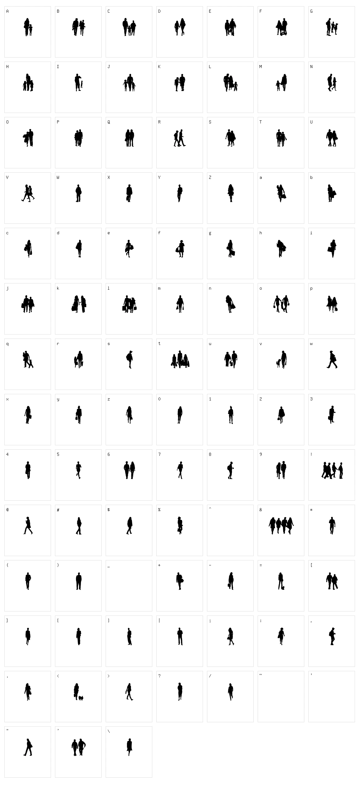 Townsfolk Character Set