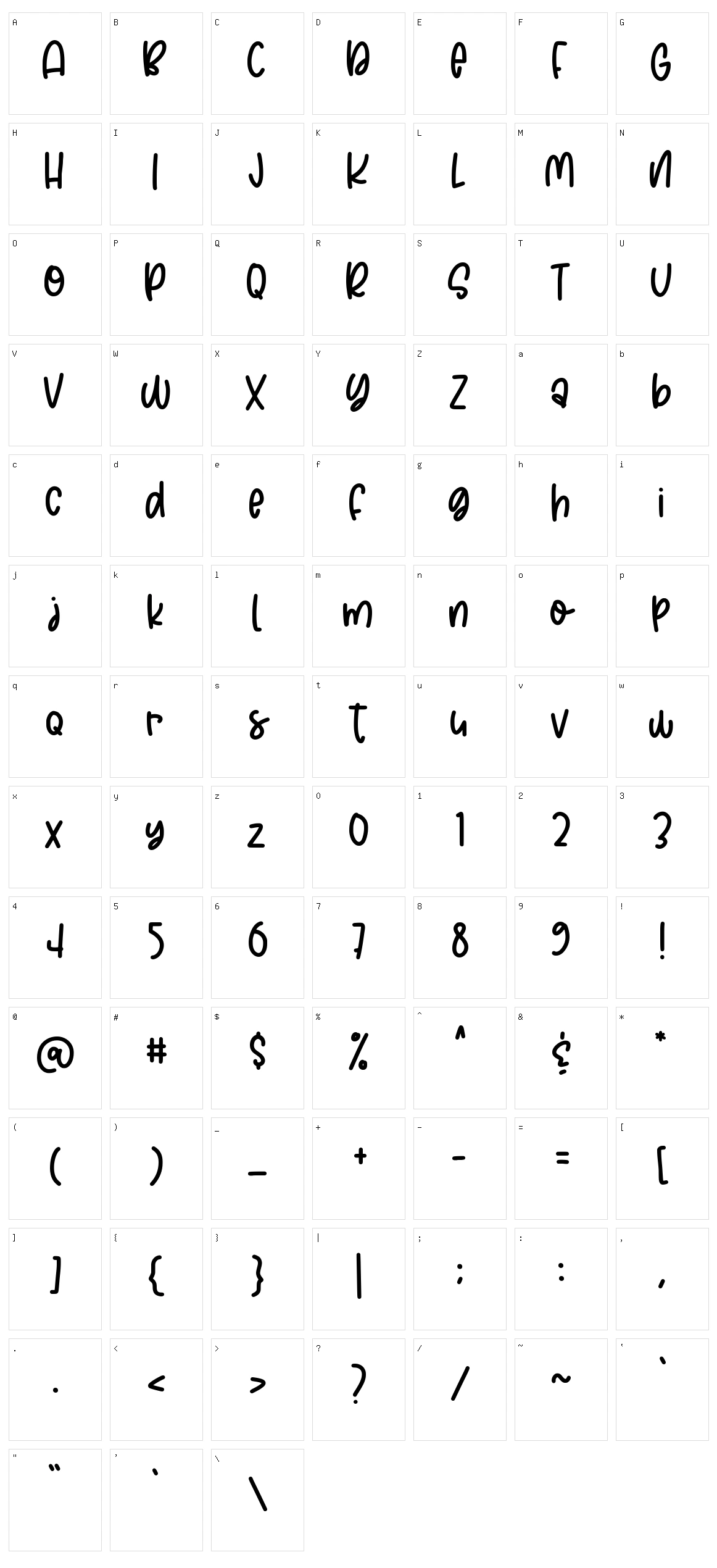 Mango Juicy Character Set