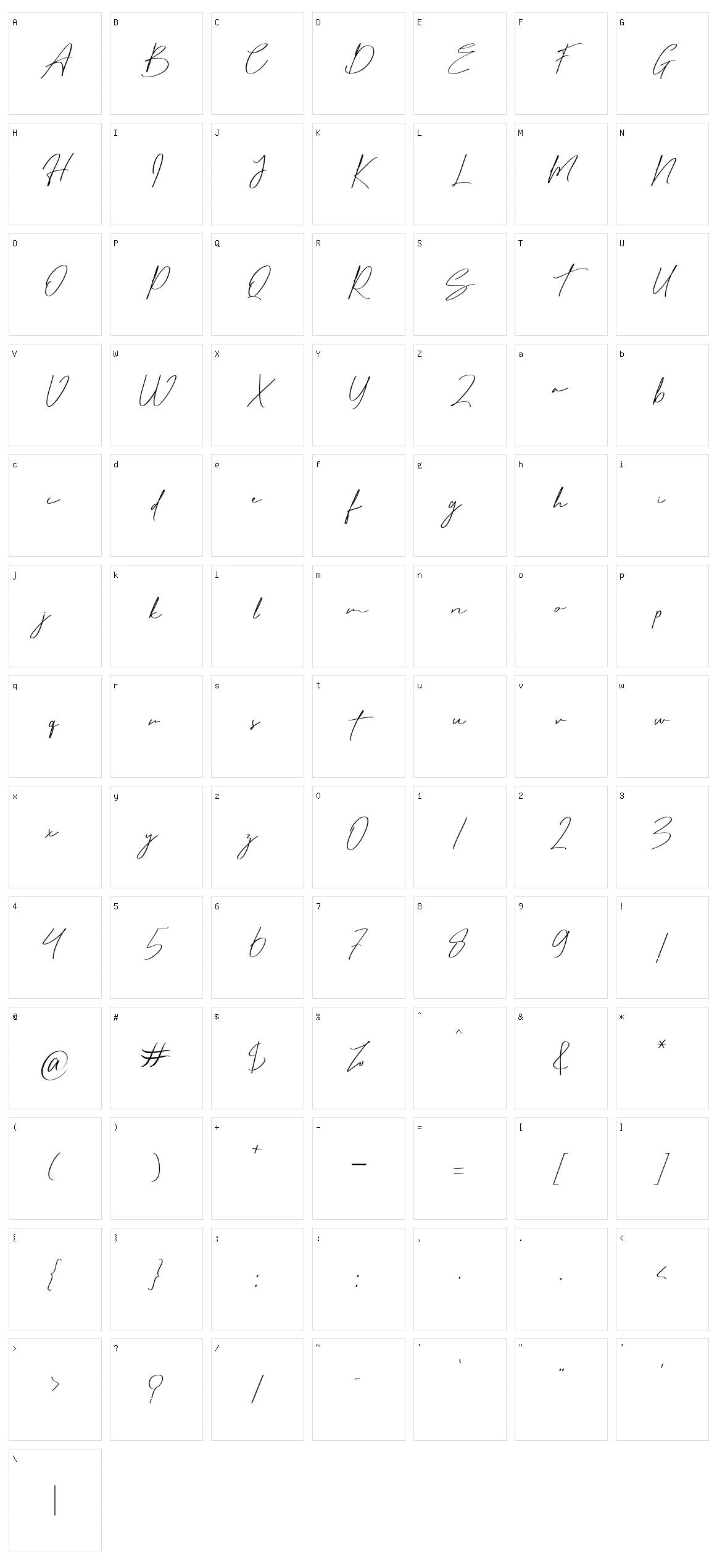 Matt Rostine Character Set