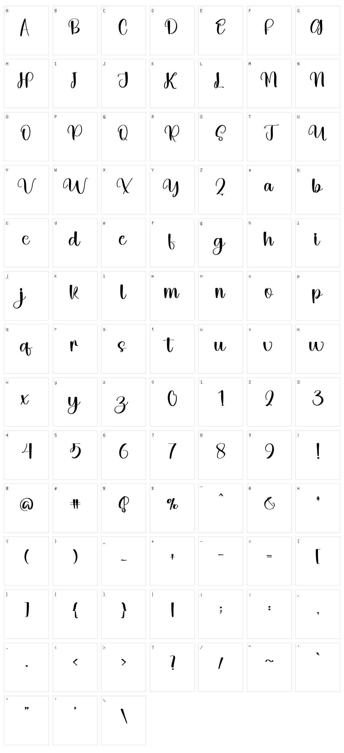 Merry Christmas Character Set