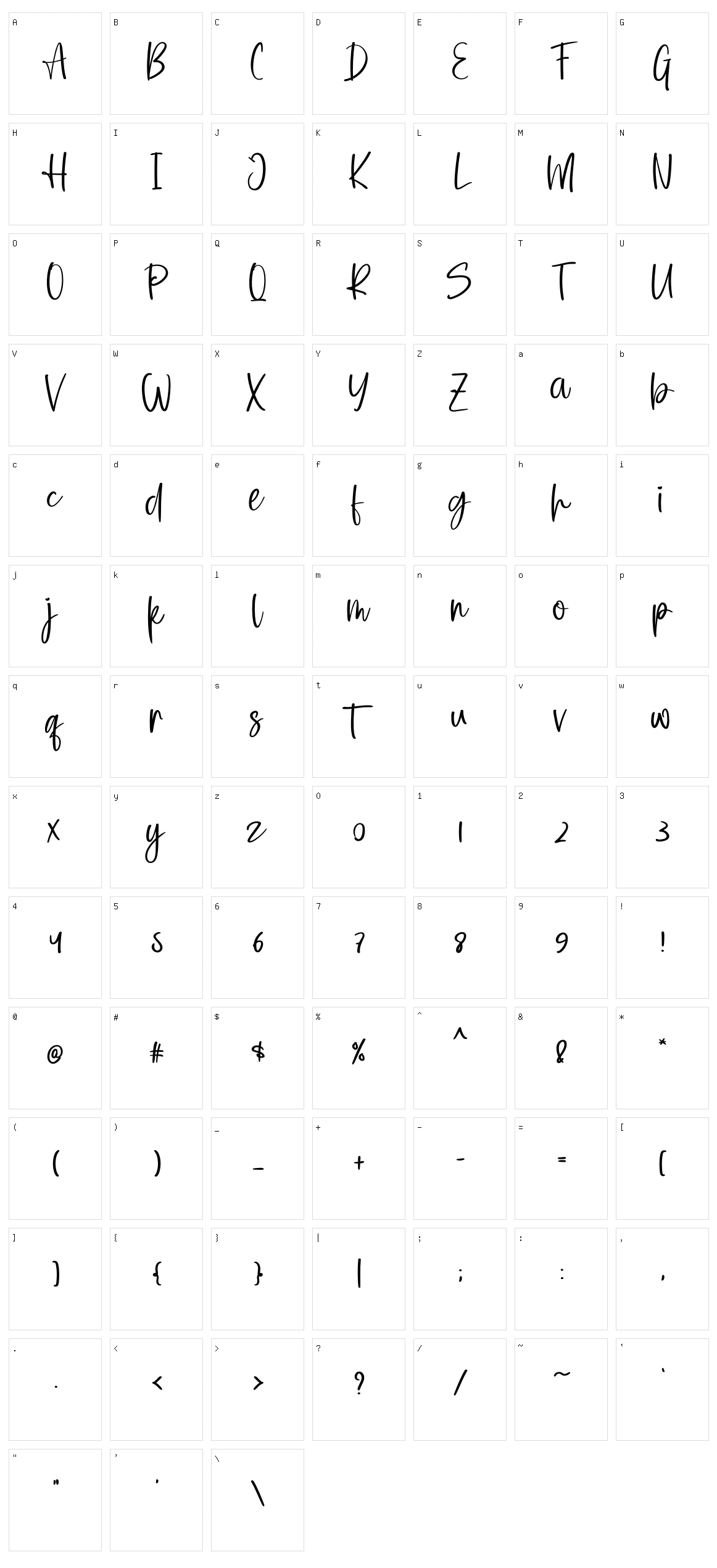 Mickey Character Set