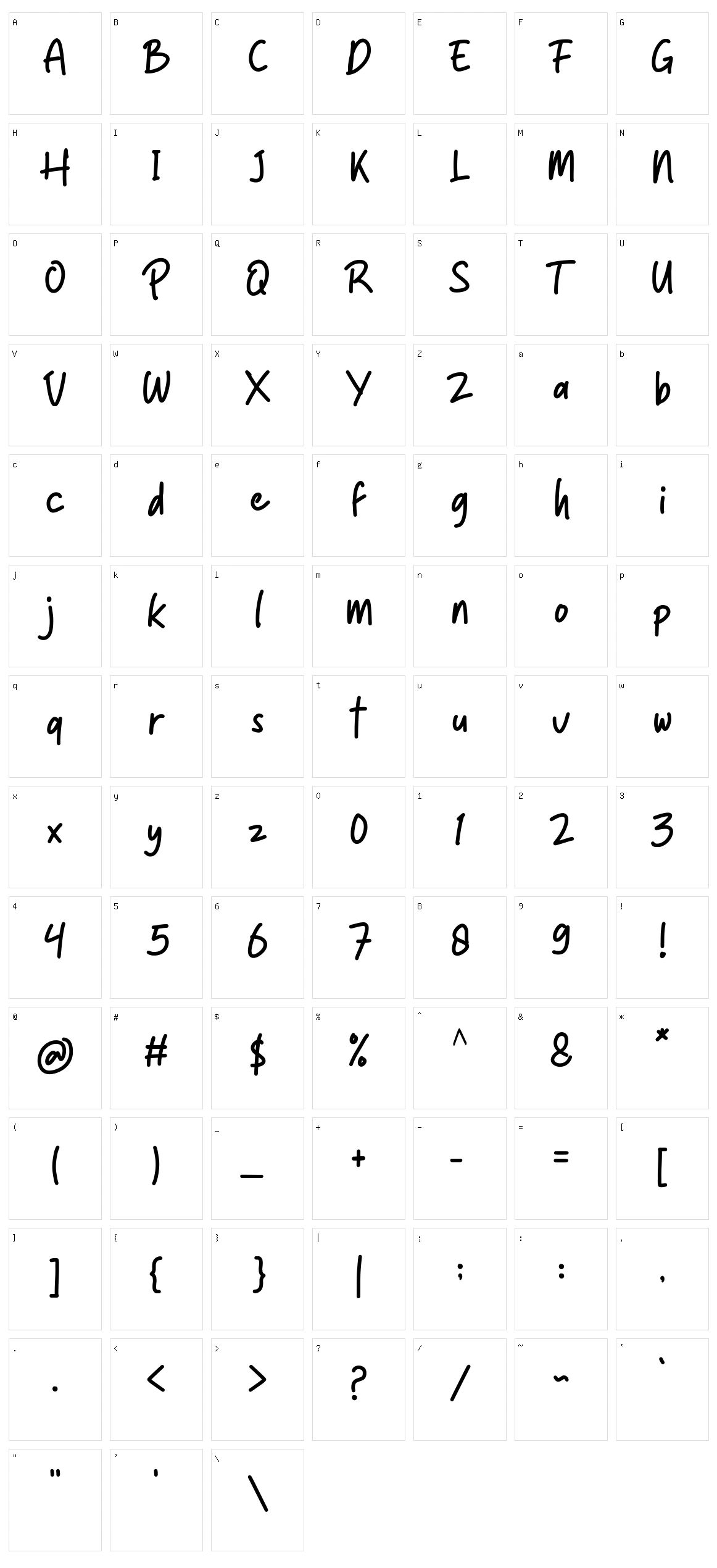 Monkey Geek Character Set