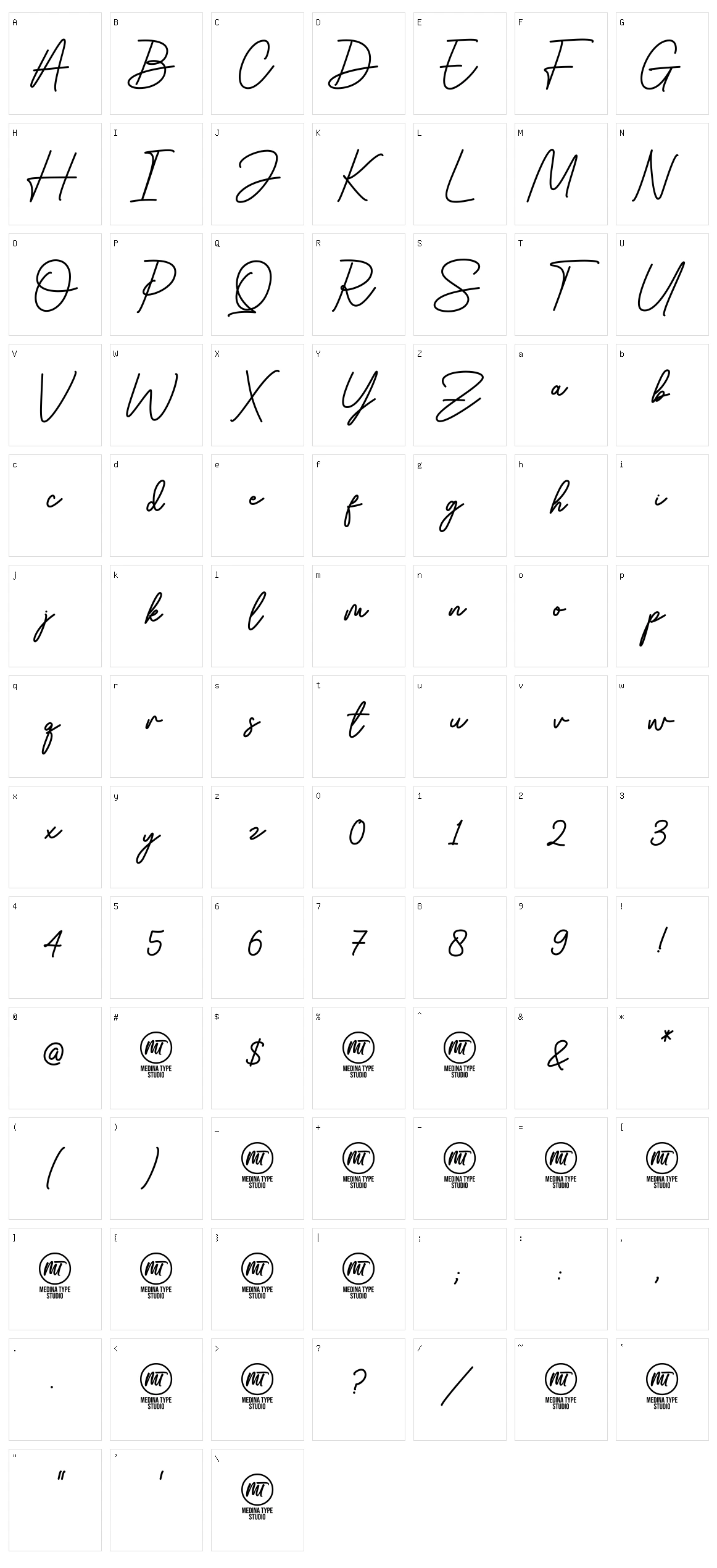 Morning Art Character Set