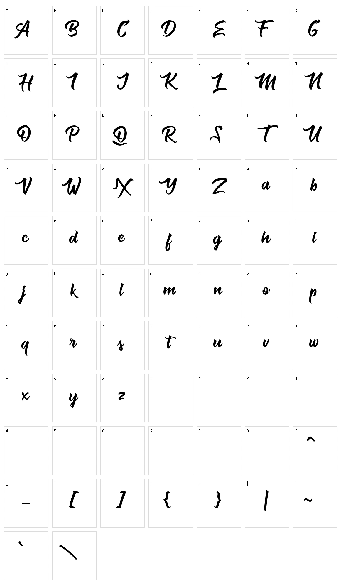 Muskaters Character Set