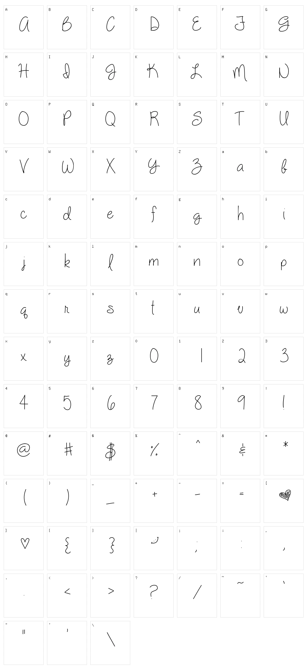 My Silly Willy Girl Character Set