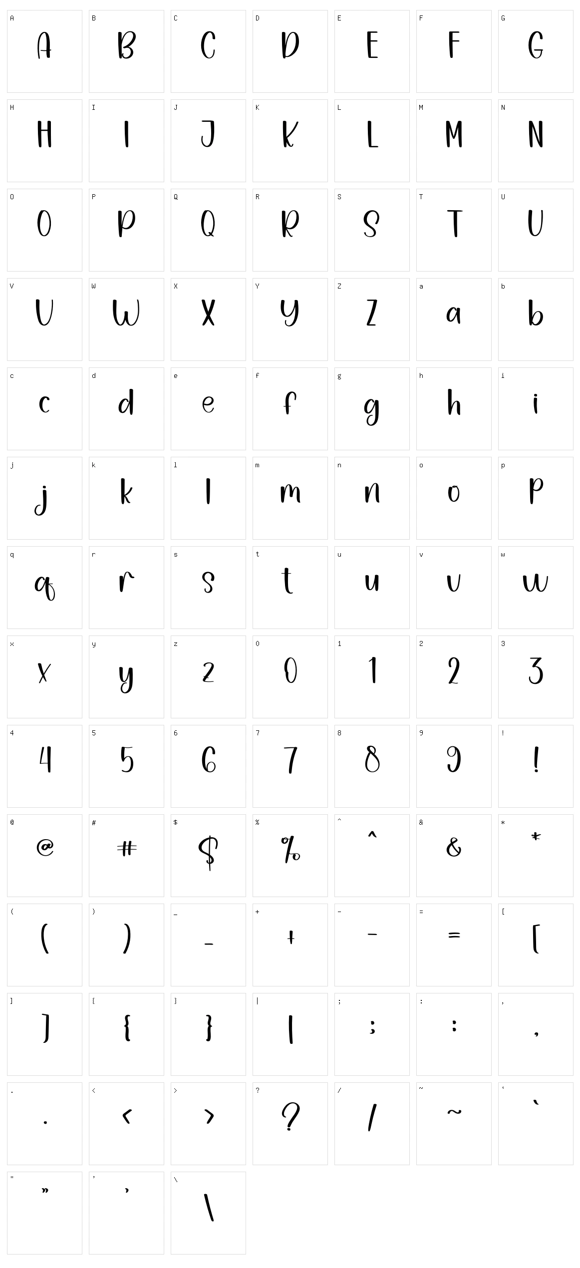 Night Party Character Set