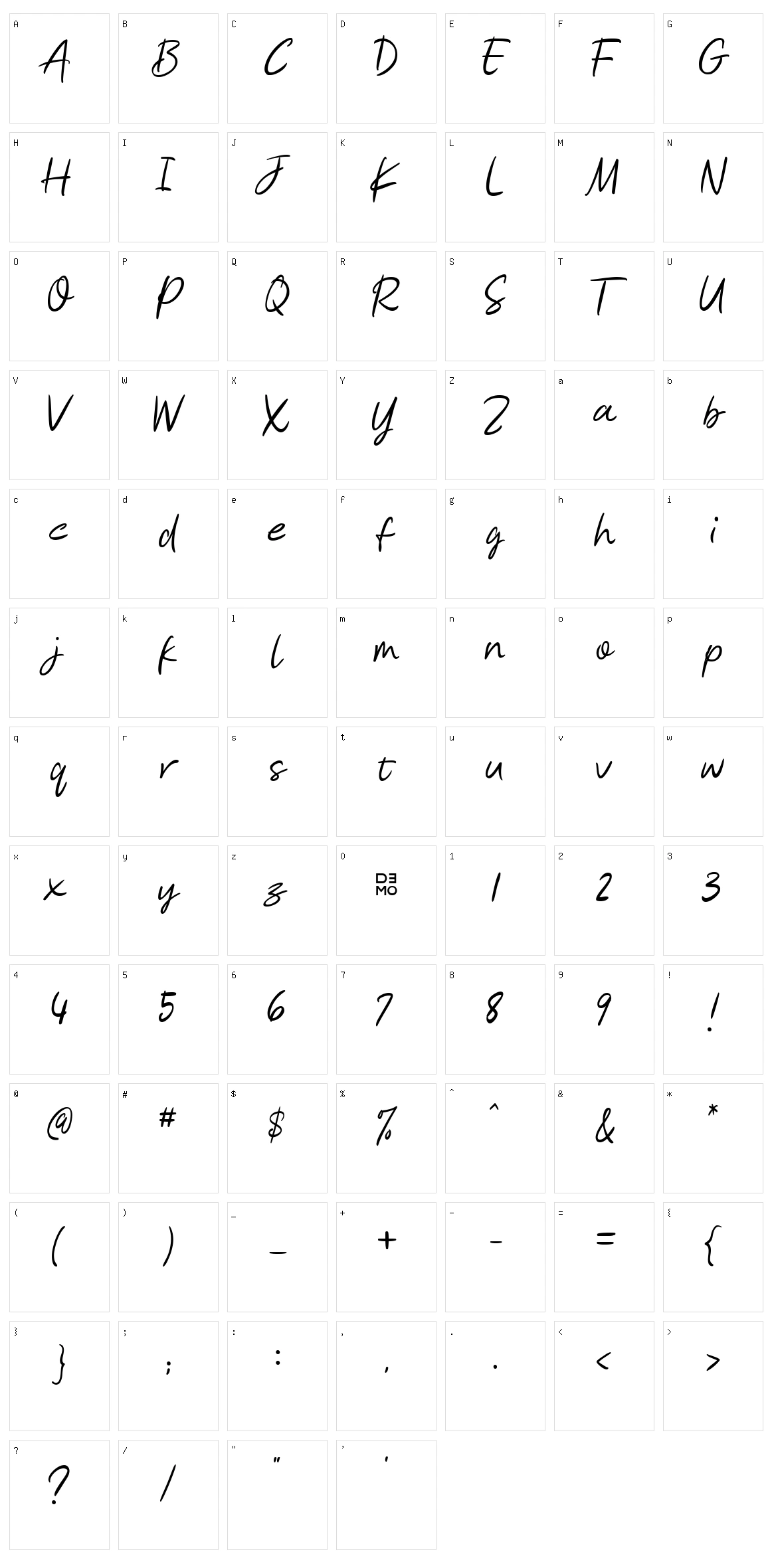 Not Bad Character Set