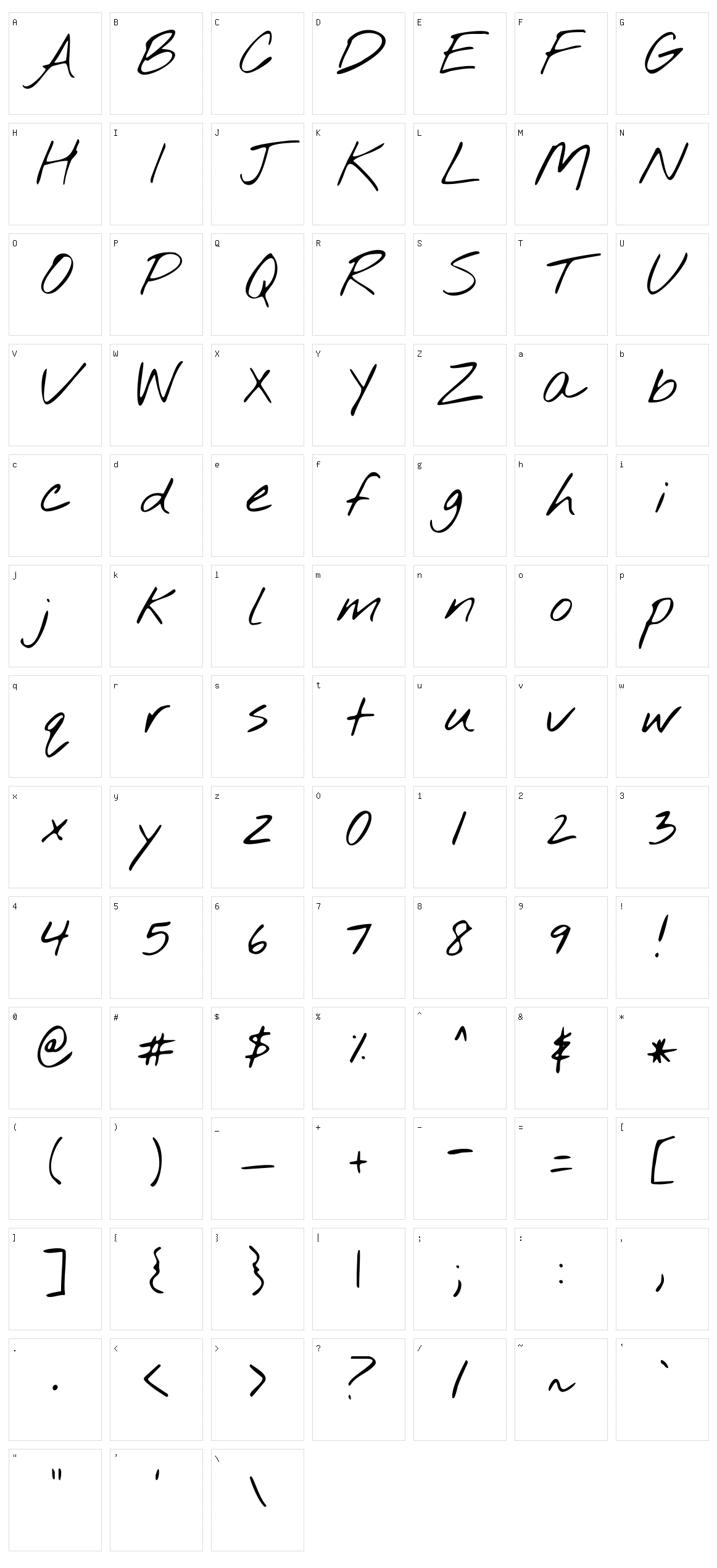 Nothing You Could Do Character Set