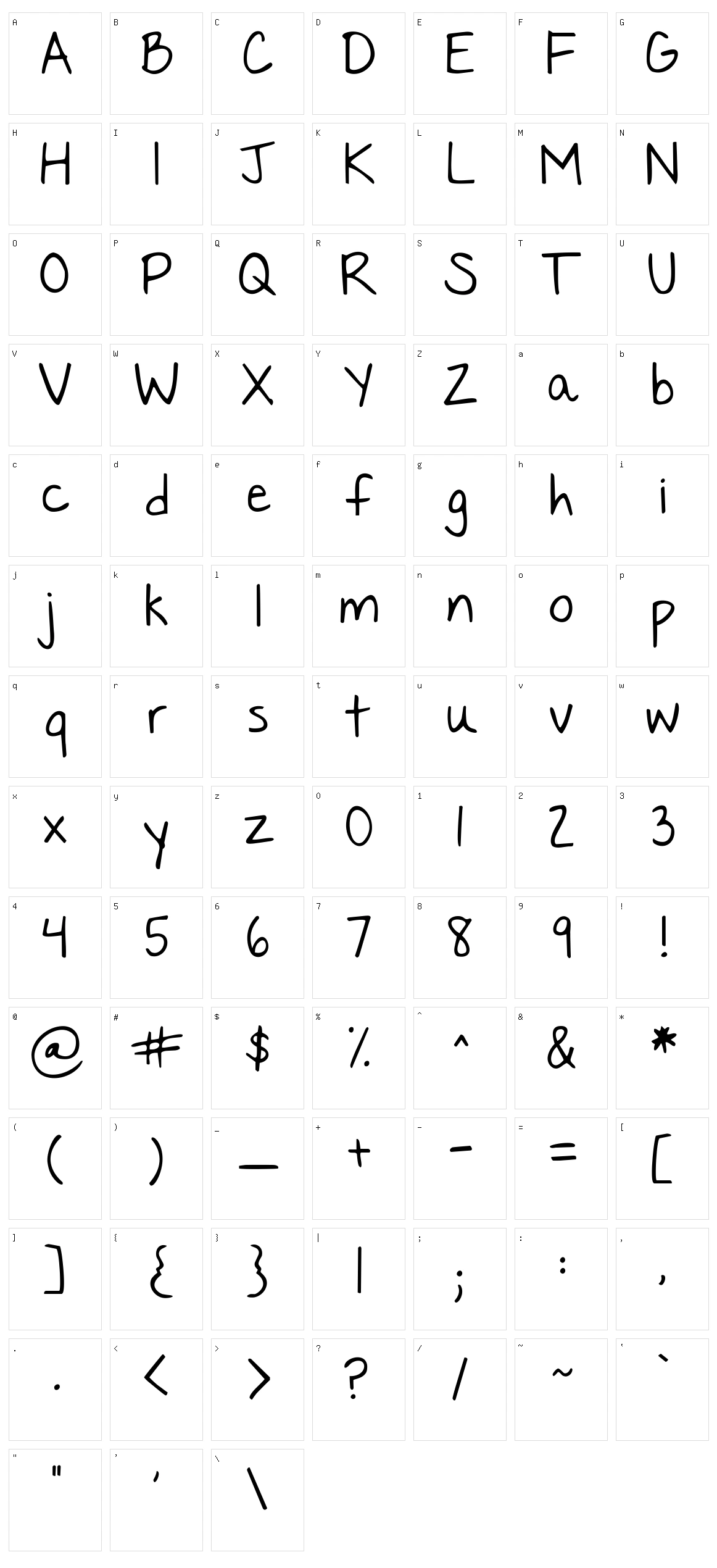 Nothing You Could Say Character Set