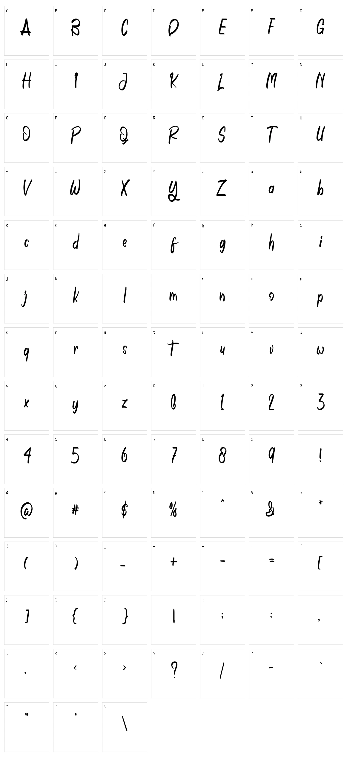 November Is Cheerful Character Set