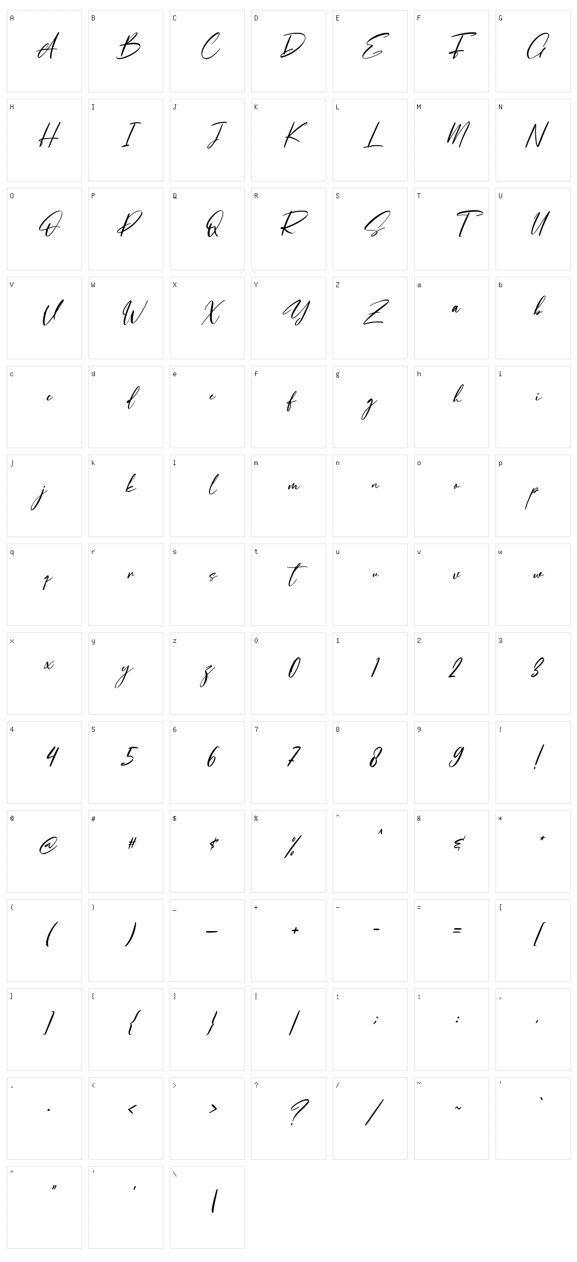 Overlouds Character Set