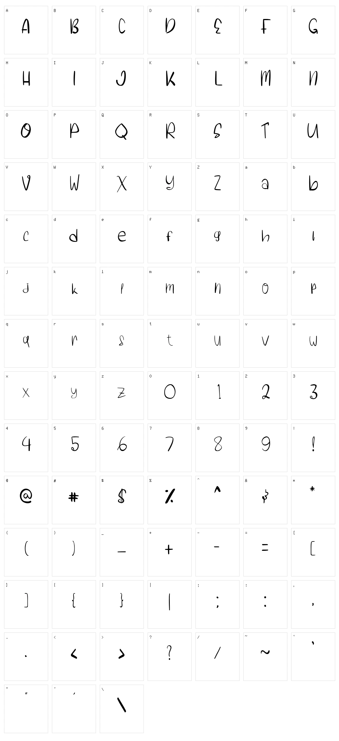 Panna Cotta Character Set