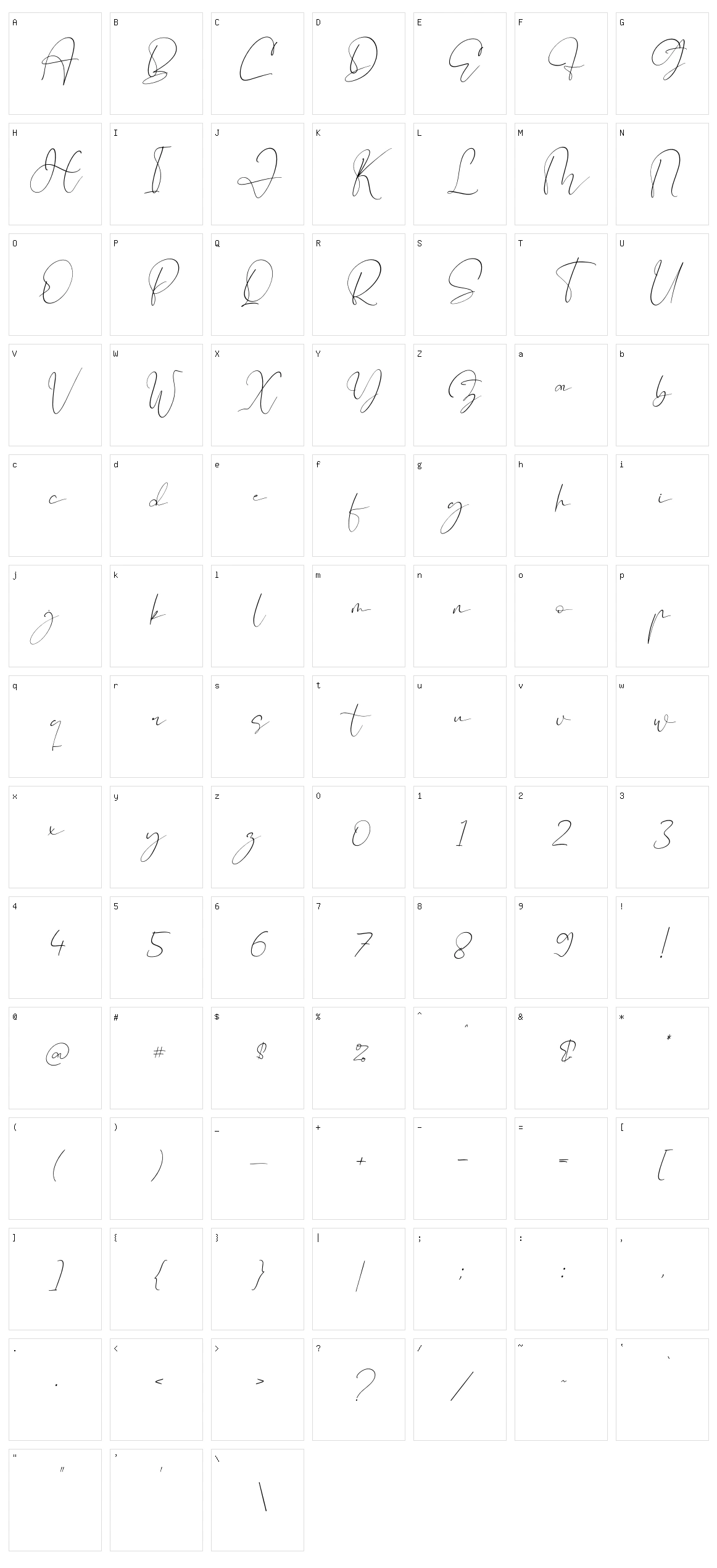 Pelgona Stilman Character Set