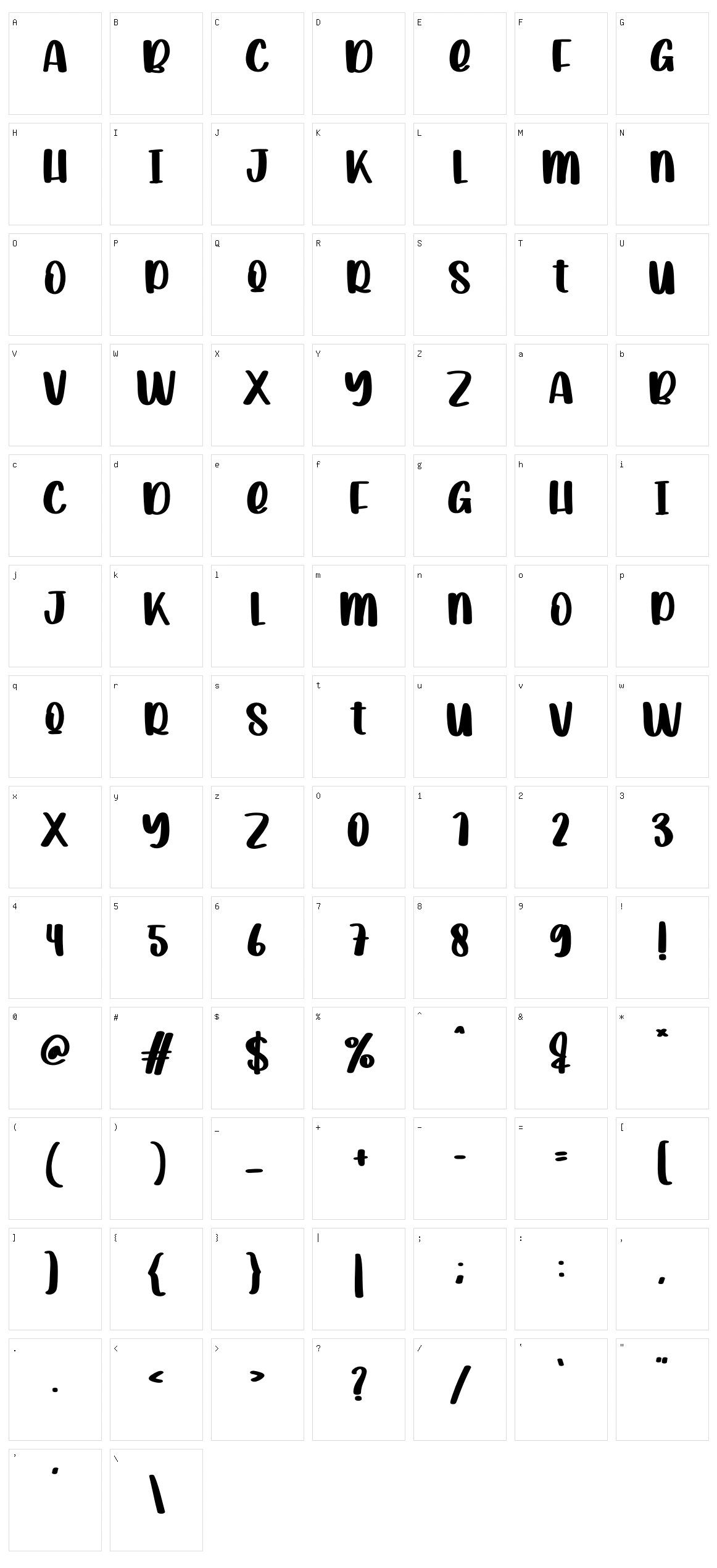 Playing Snow Character Set