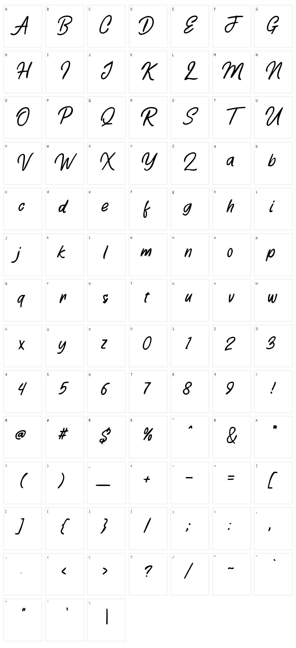 Playmaker Character Set