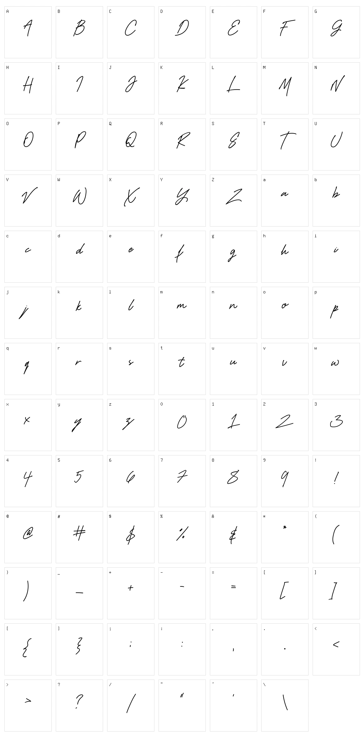 Redmond Fashion Character Set