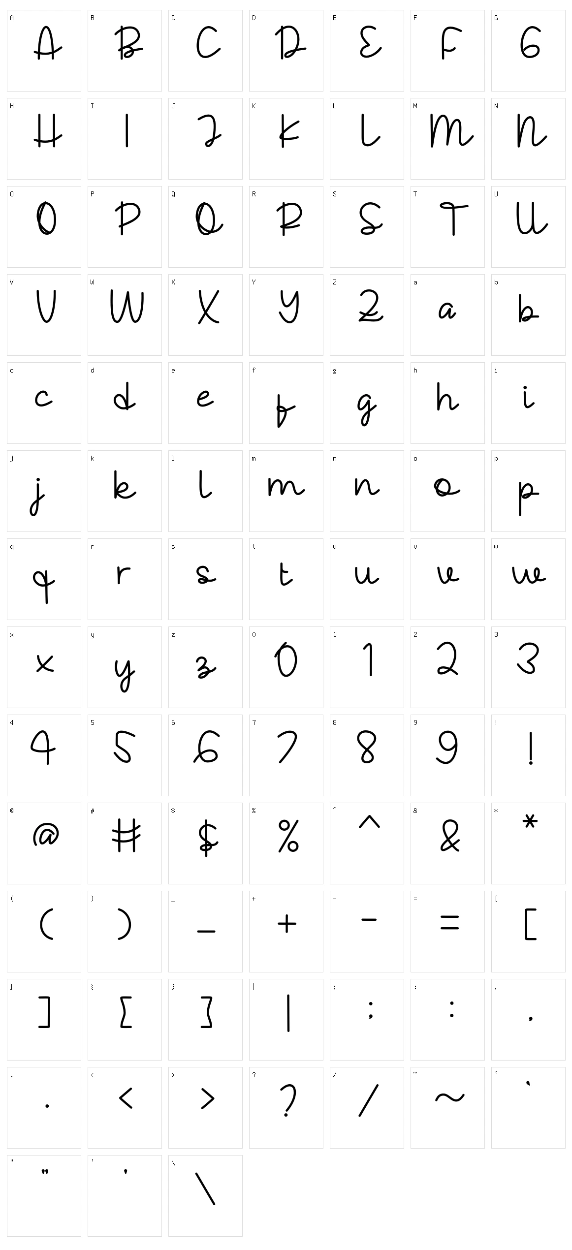 Replay Time Character Set