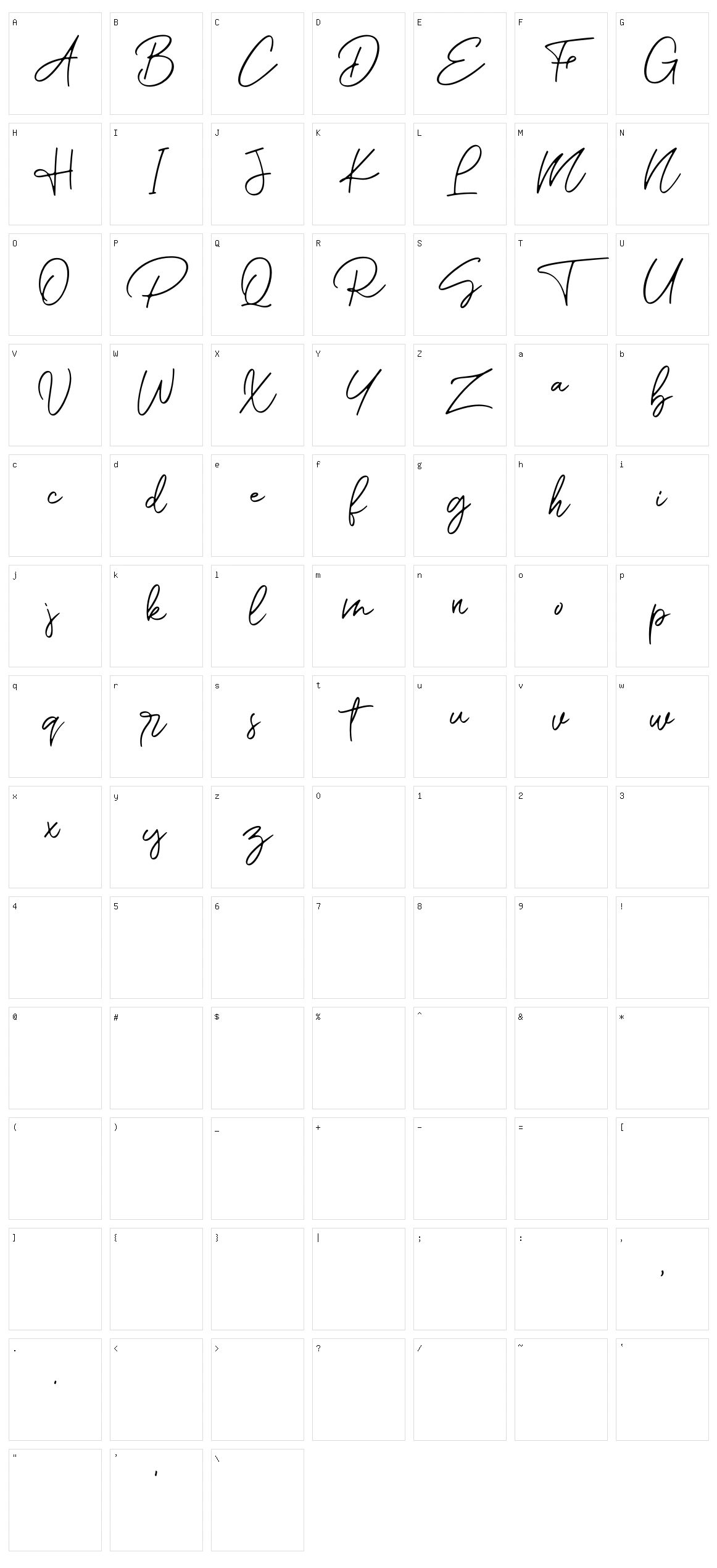 Romantic Couple Script Character Set