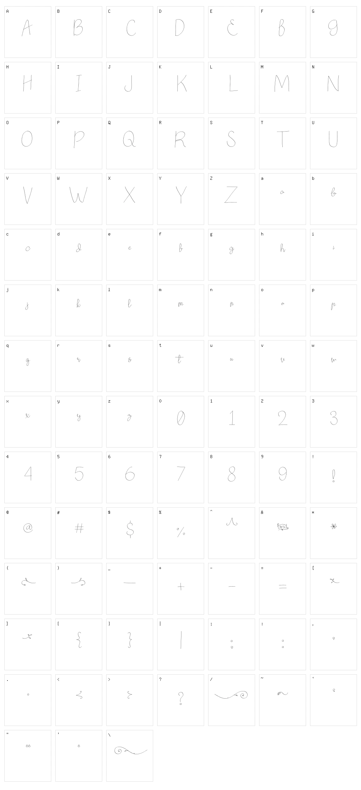 Romantic Leaf Character Set