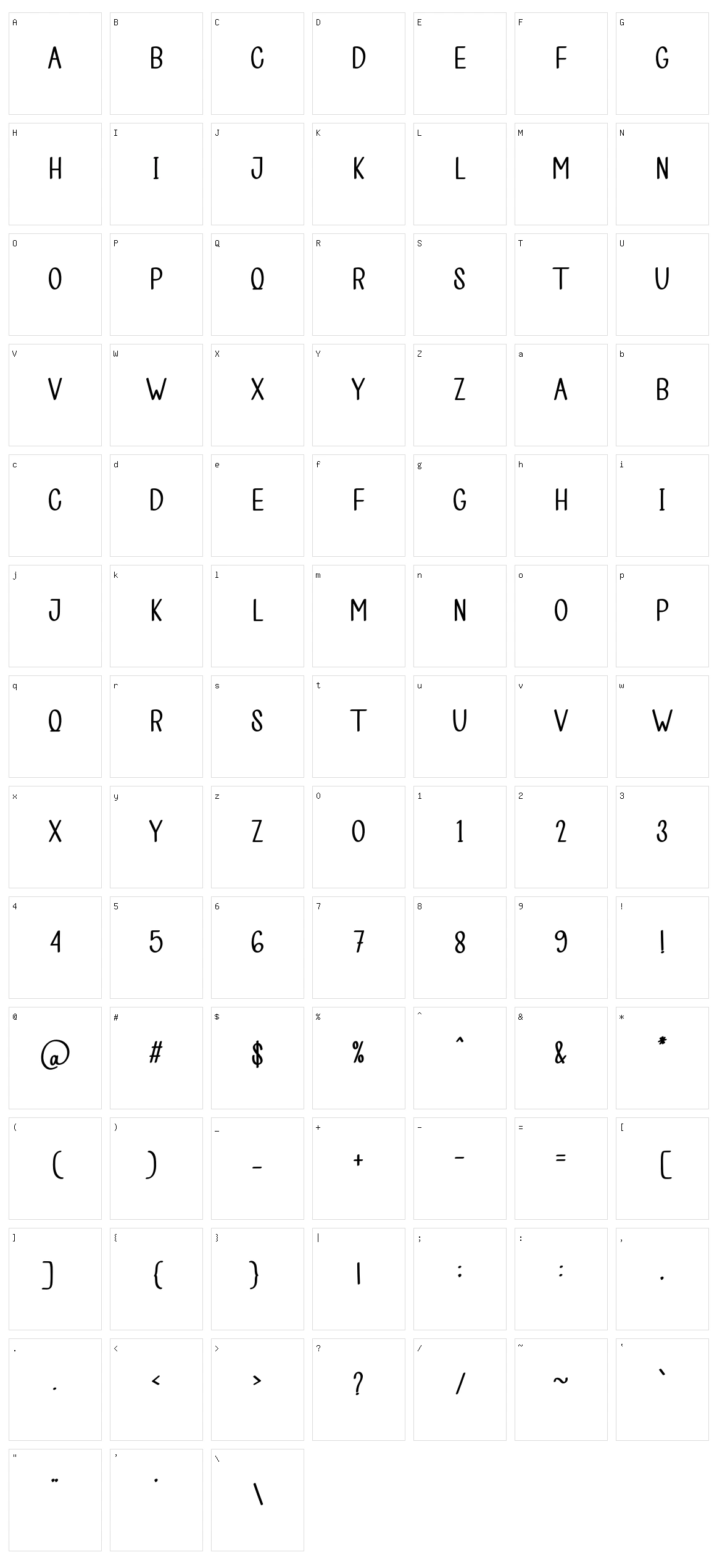 Room Handmade Character Set