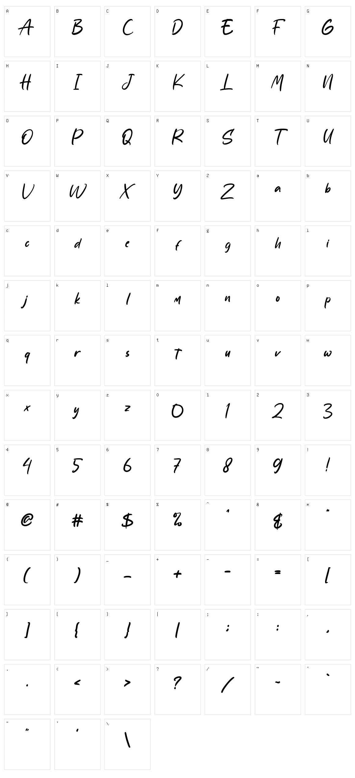Sabtu Minggu Character Set