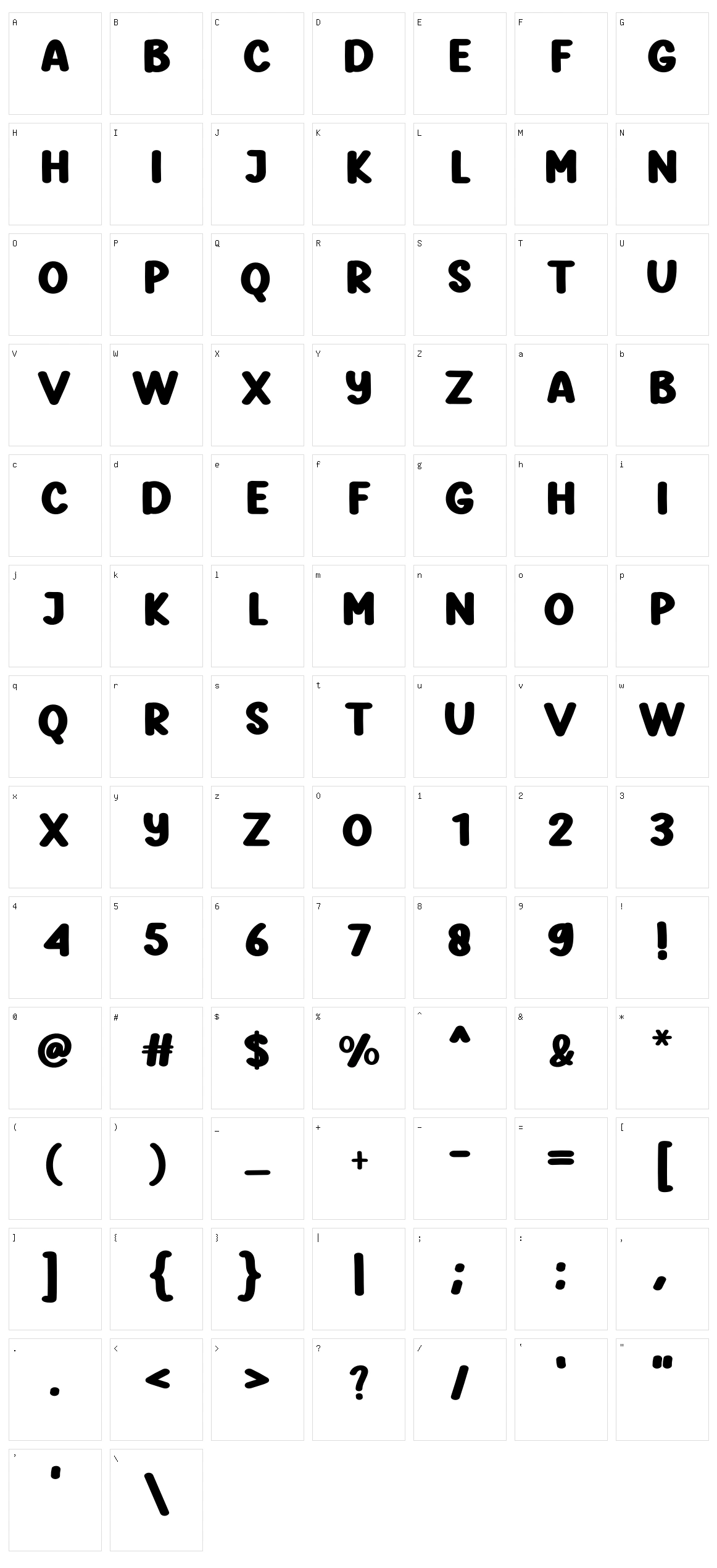 Sand Beach Character Set