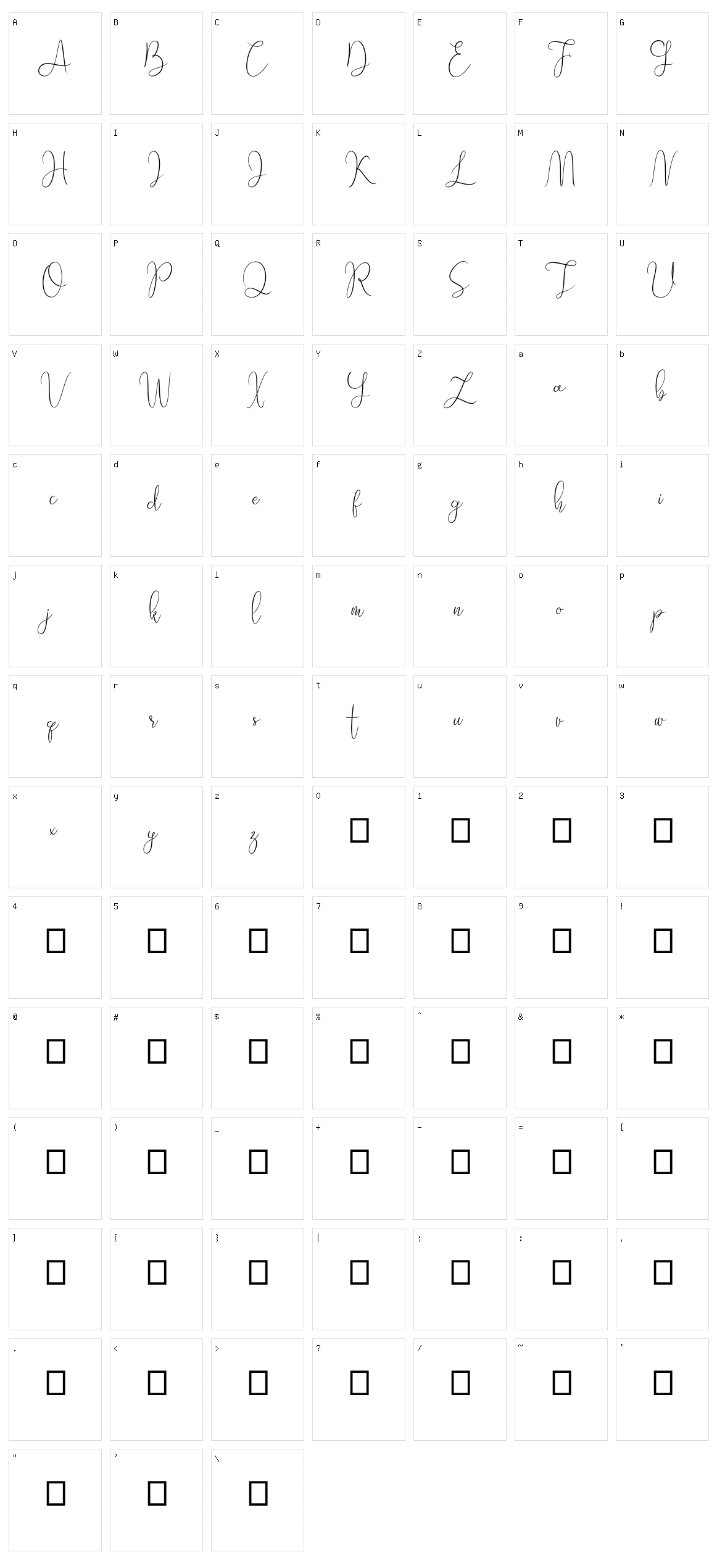 Sathien Character Set