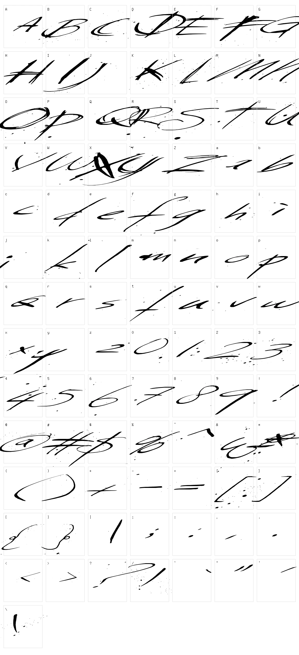 Saturday Sunday Monday Character Set