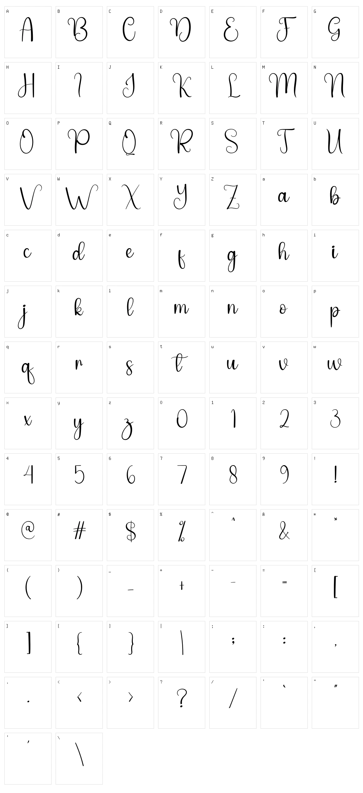 School Handmade Character Set