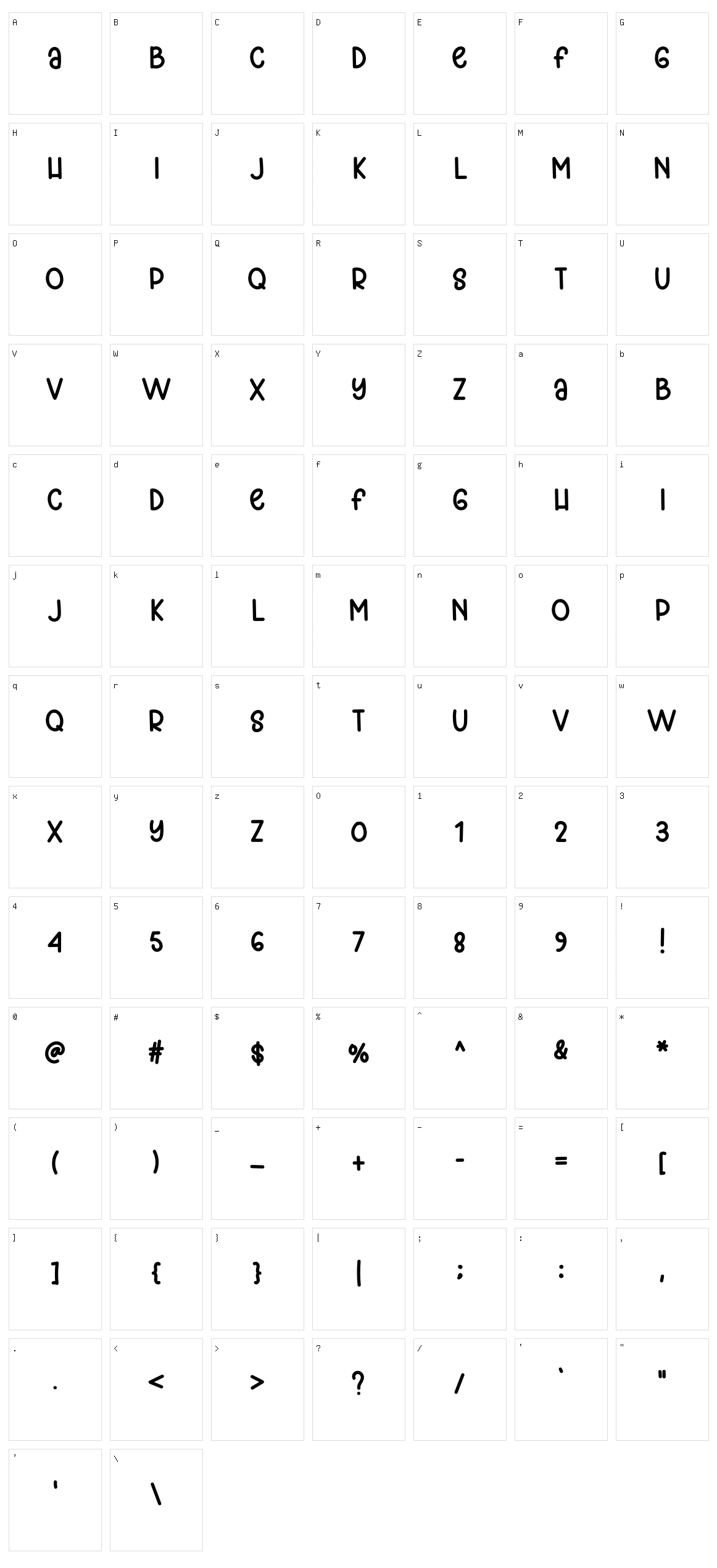 School Moment Character Set