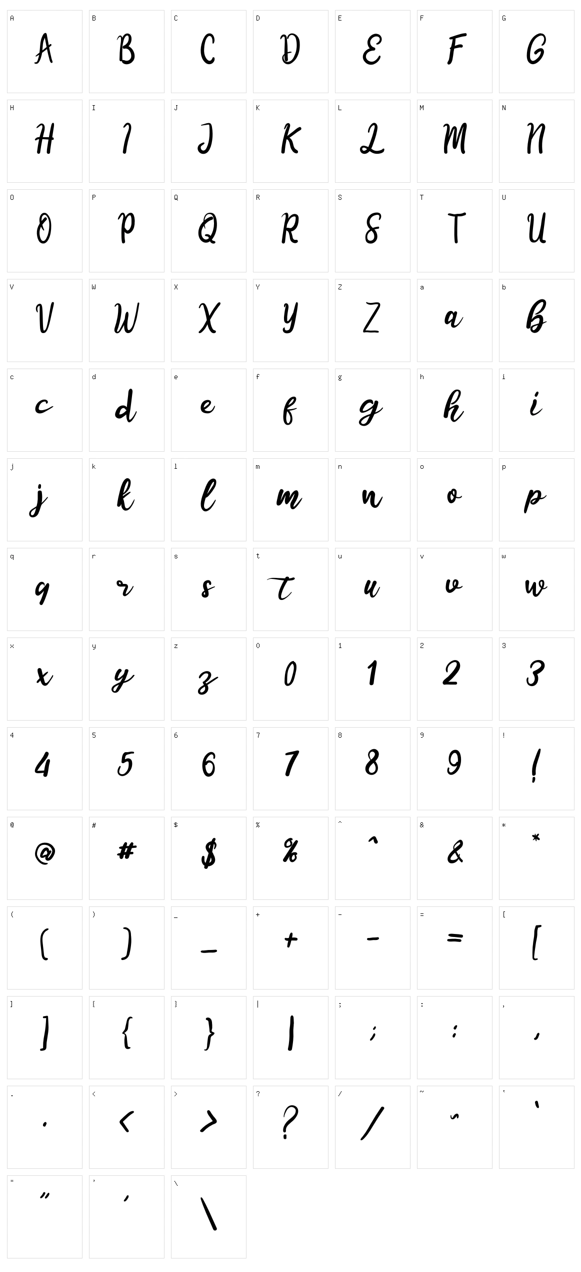 Scrap Book Character Set