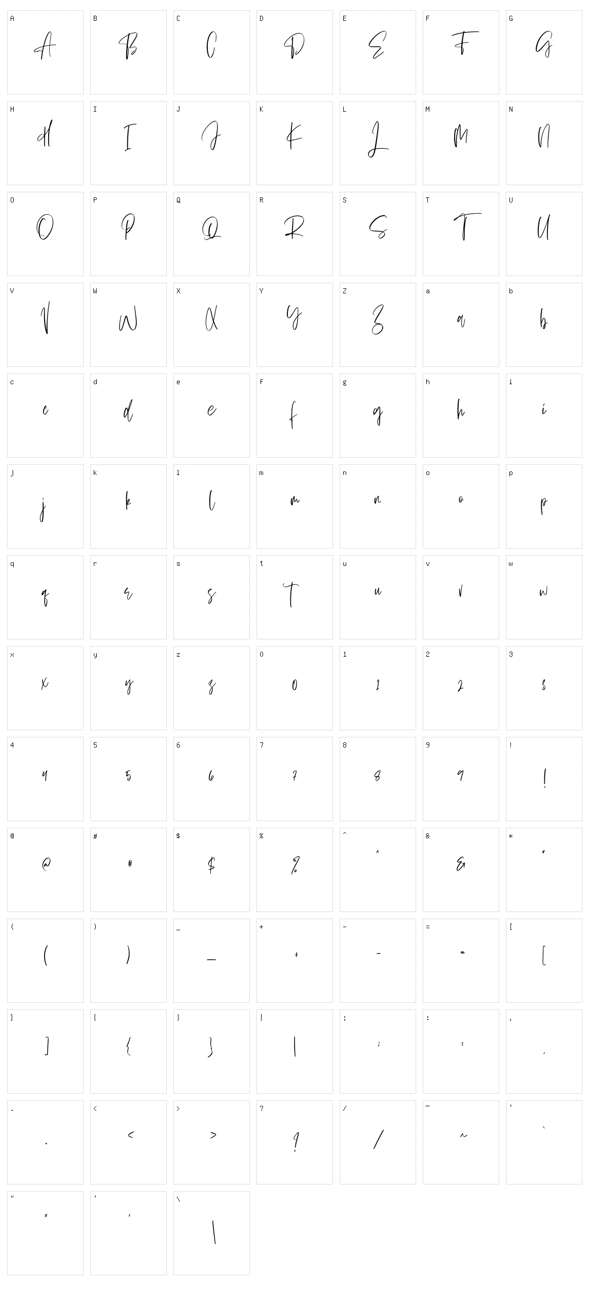 Sellviny Queen Character Set